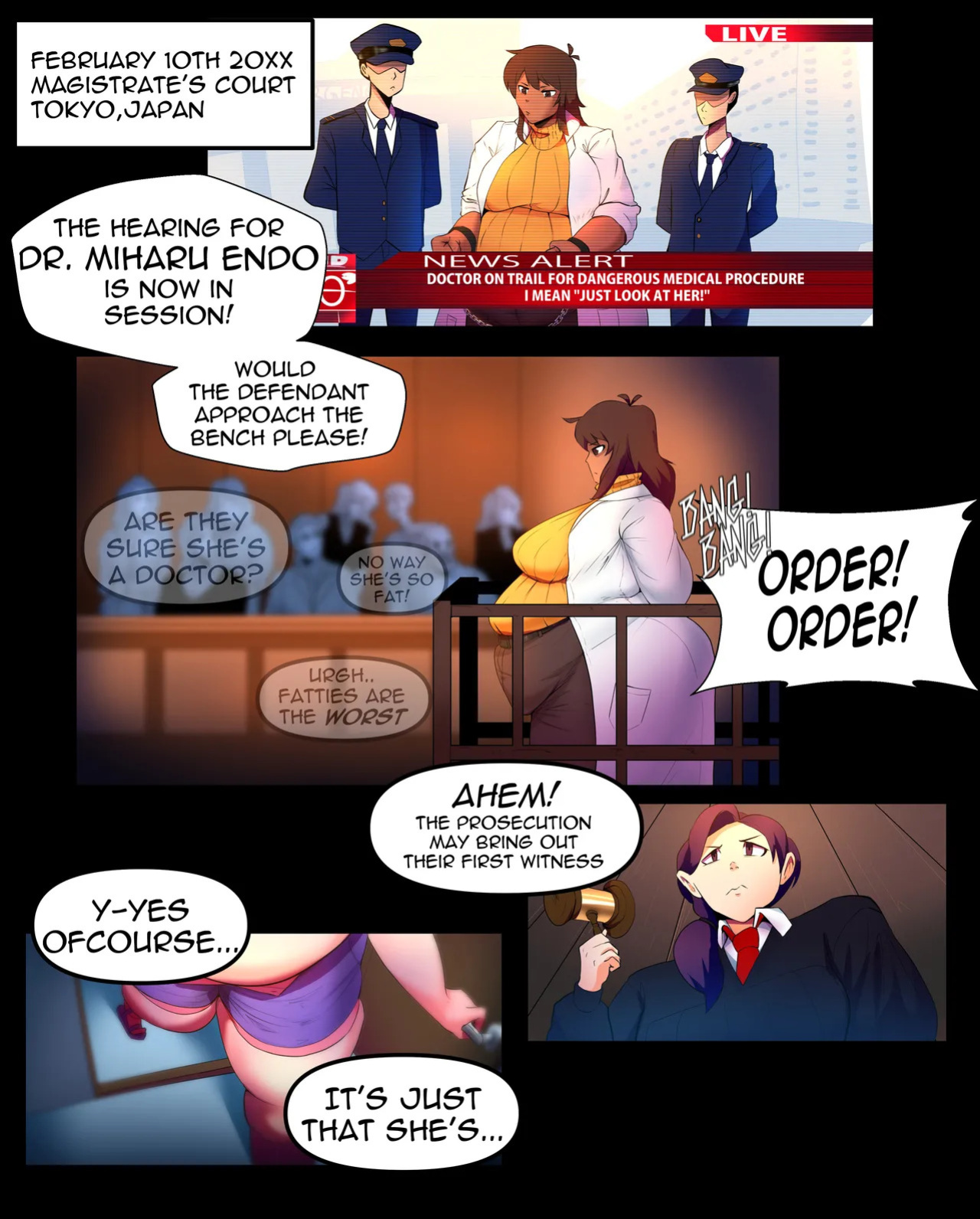 [DrBlackJack & DebuIsCool] Plus Size - Illustrated Case Universe [Ongoing]