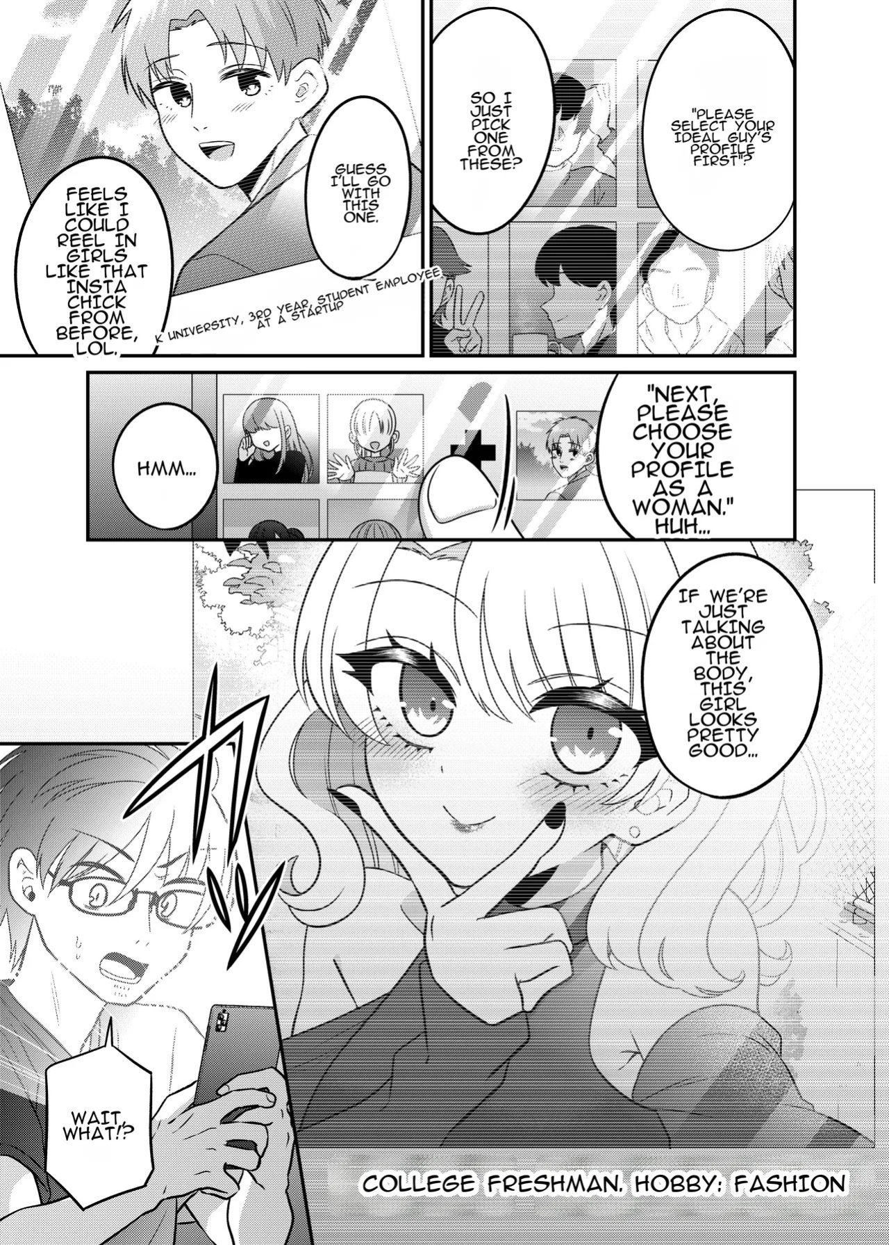 [Amulai Okashi Seisakusho (Doroshii)] Matchinguapuri de Anata ni Saitekina Mirai wo | Finding the Perfect Future for You on a Dating App