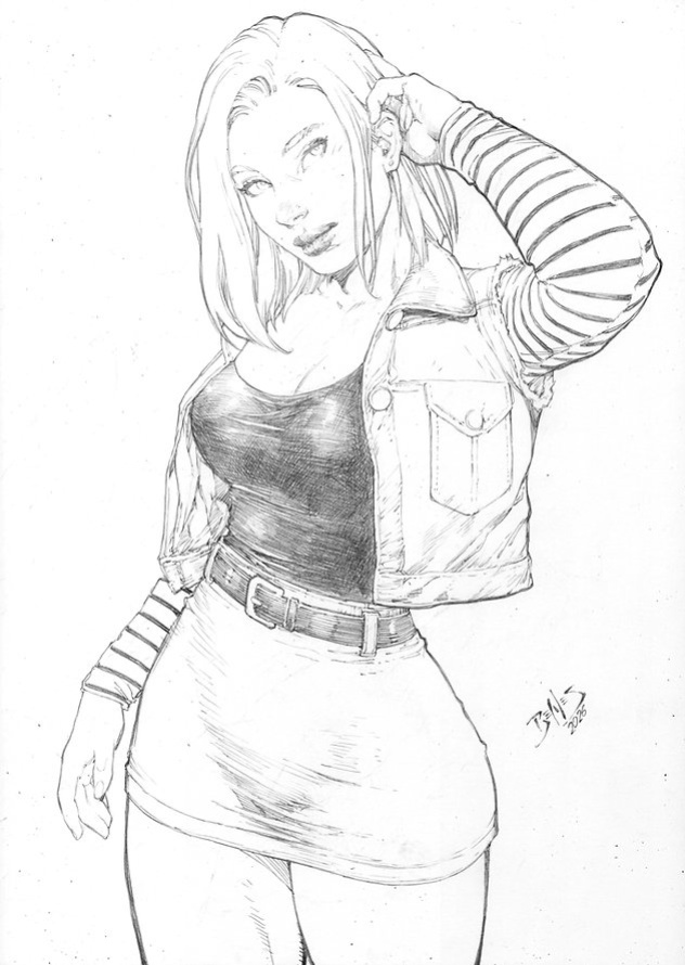 Ed Benes Original Art