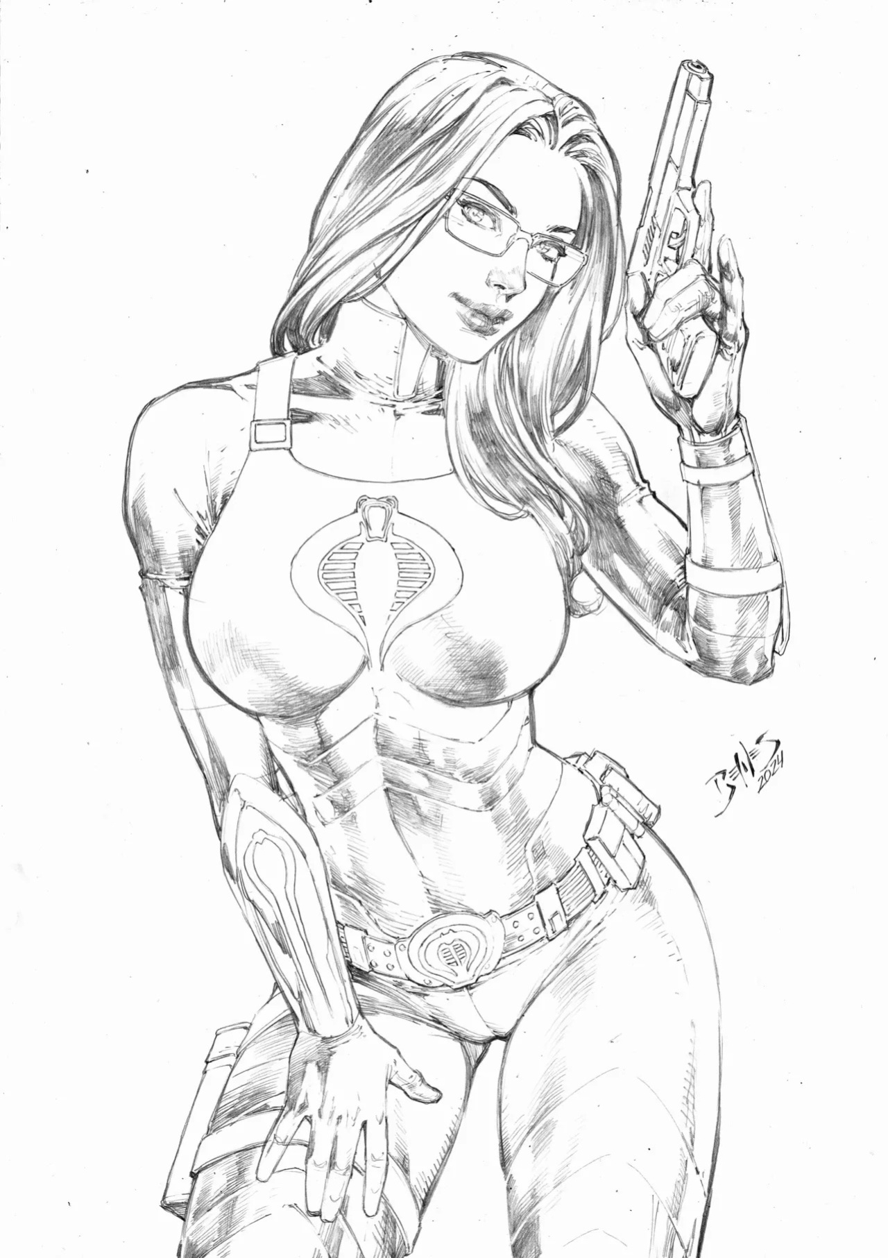 Ed Benes Original Art