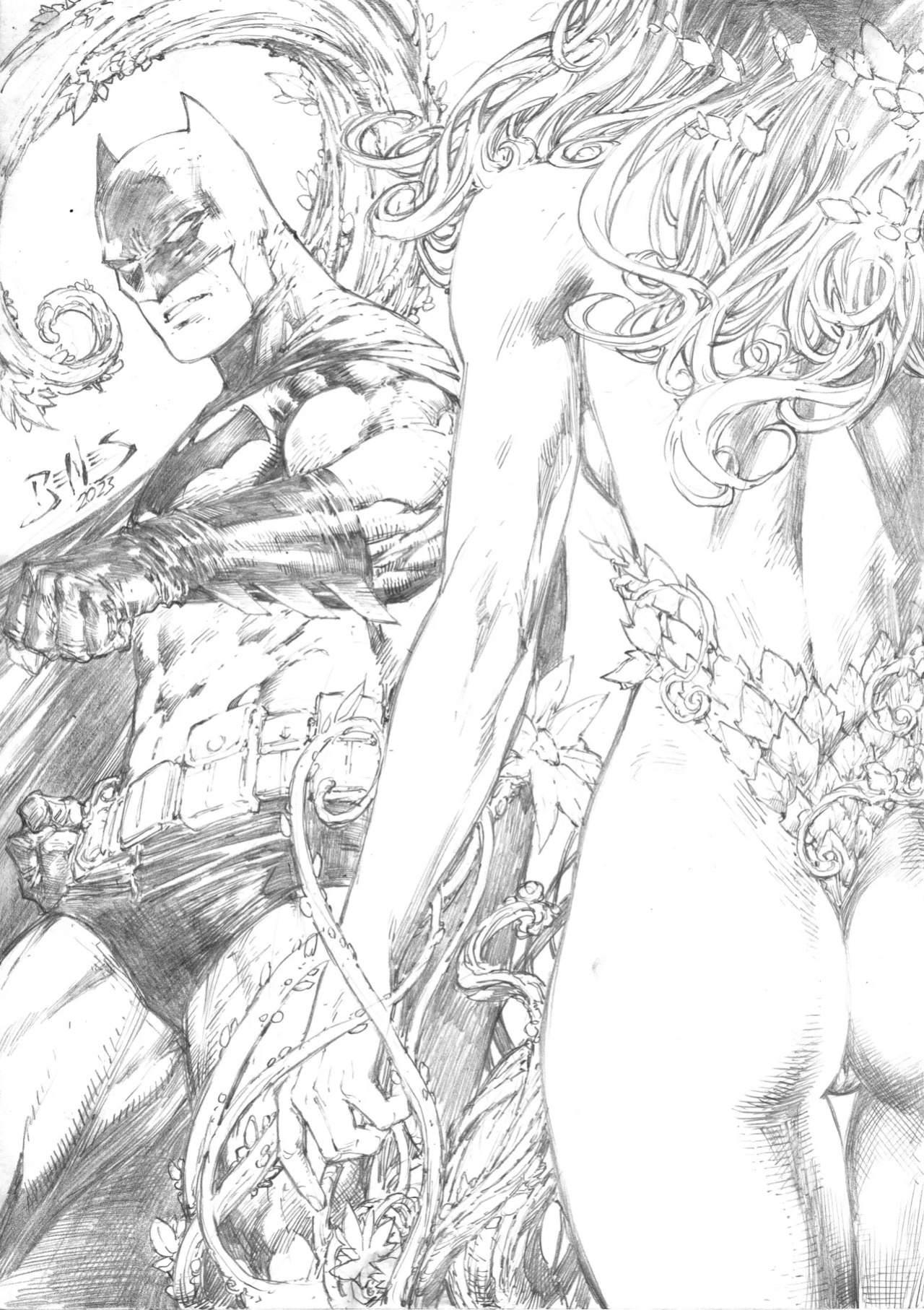 Ed Benes Original Art