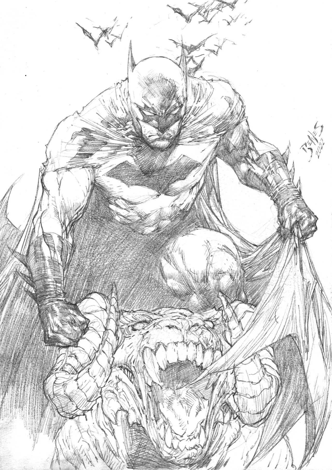 Ed Benes Original Art