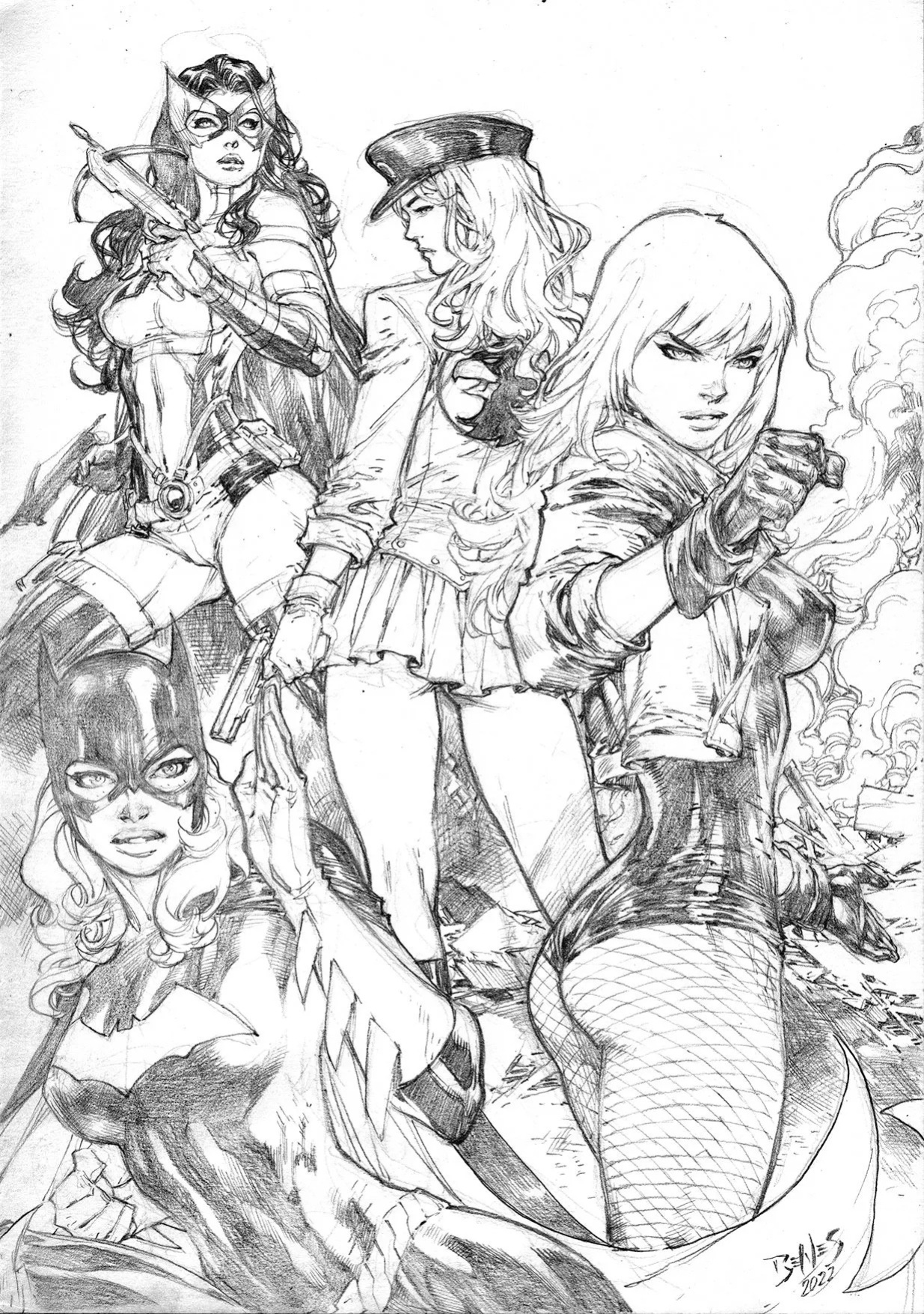 Ed Benes Original Art