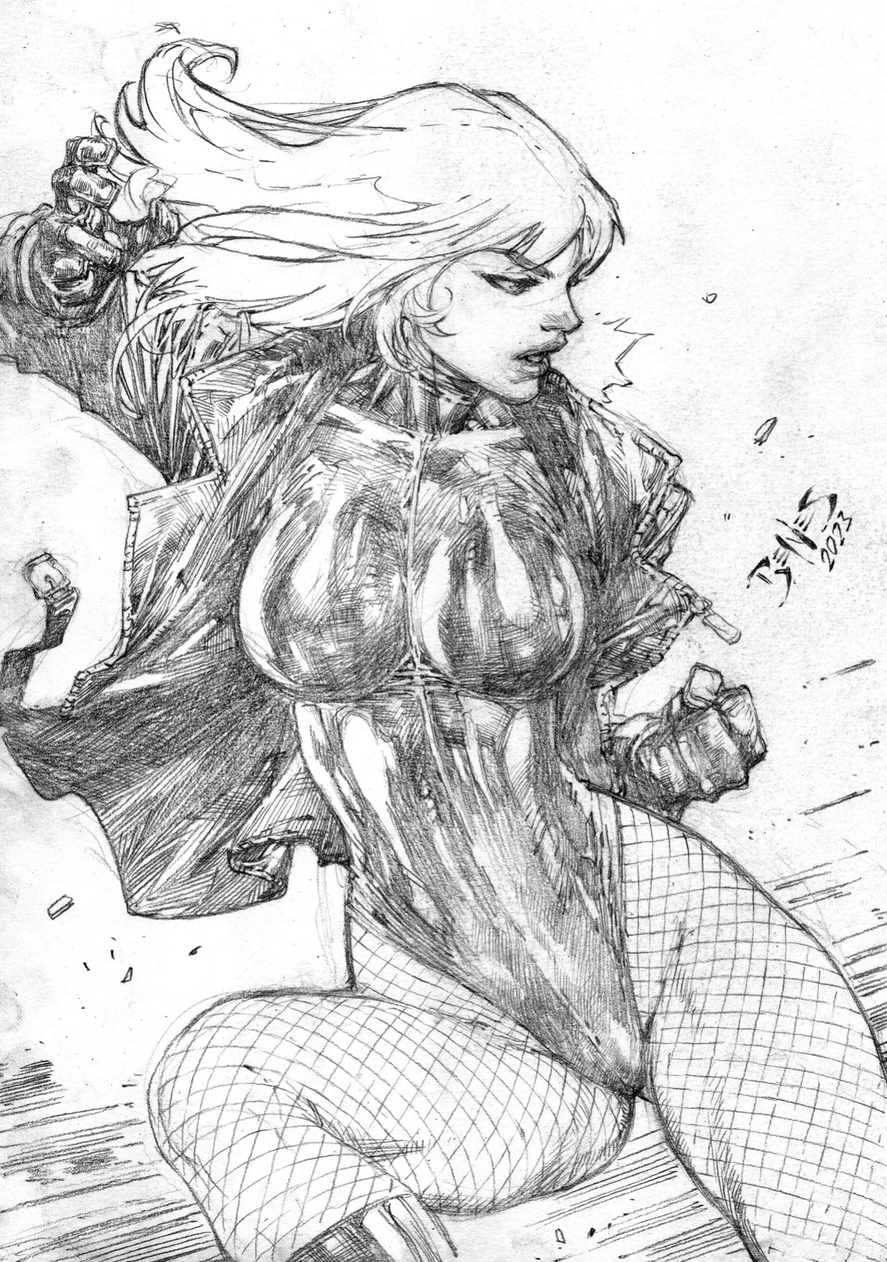 Ed Benes Original Art