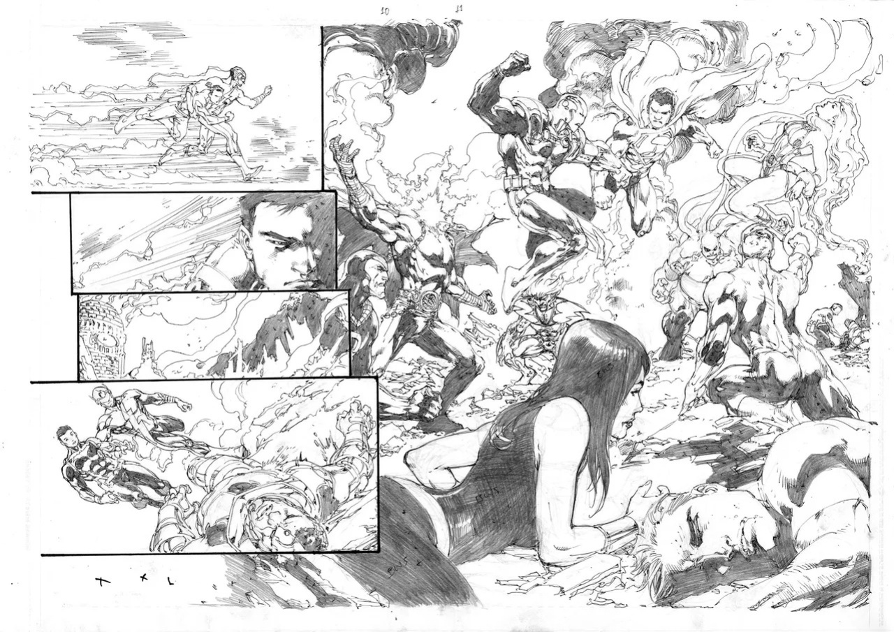 Ed Benes Original Art