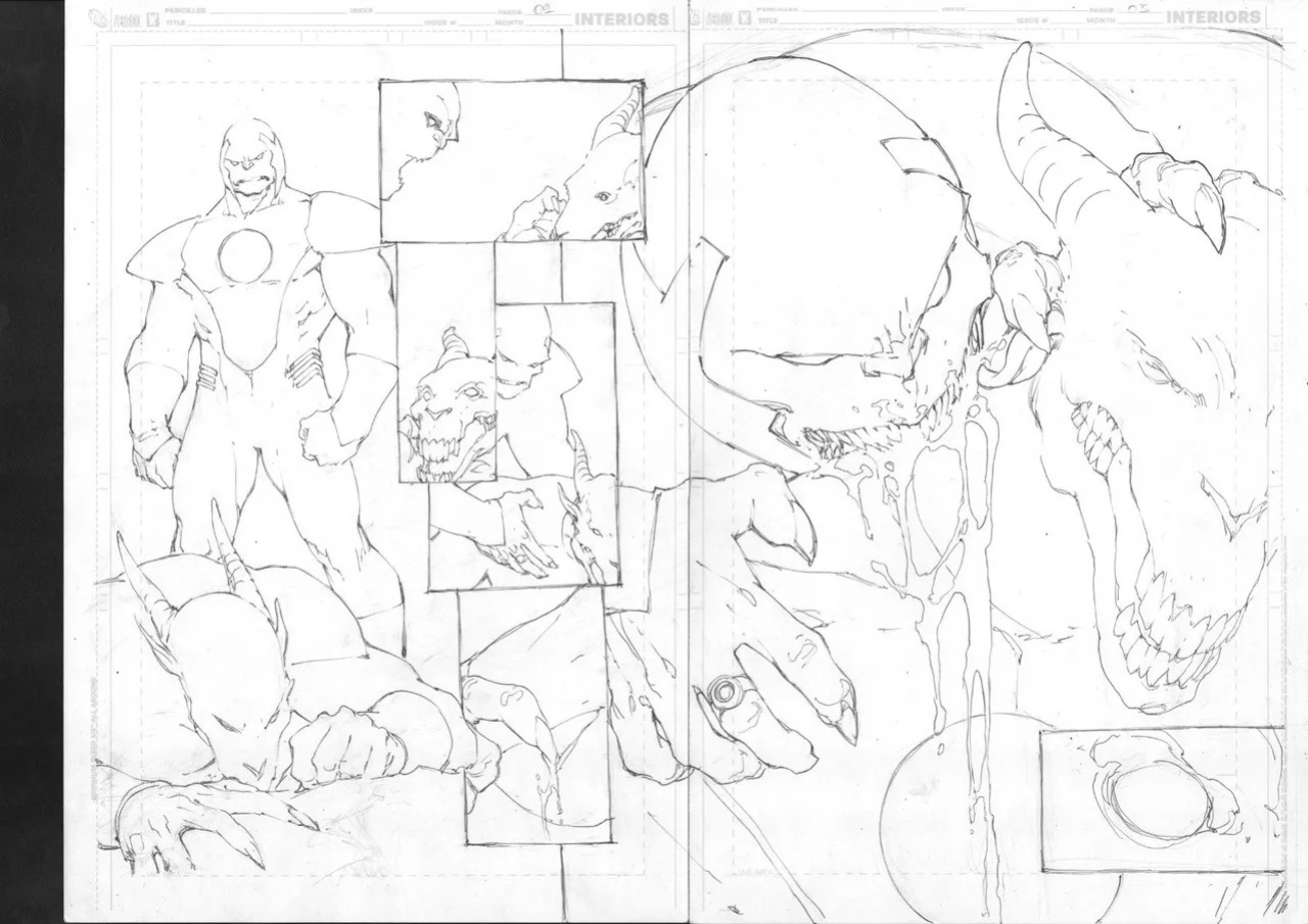 Ed Benes Original Art