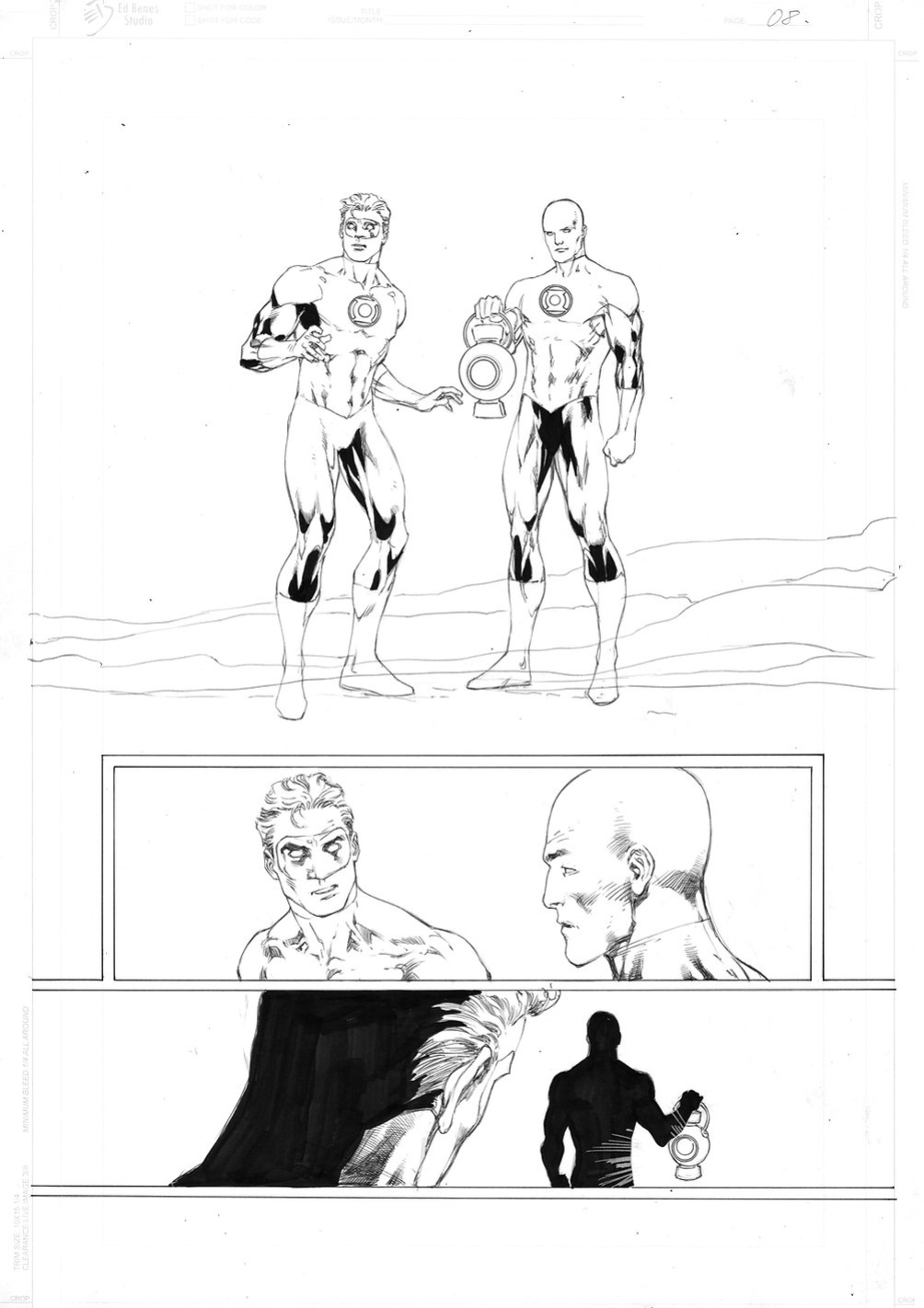 Ed Benes Original Art