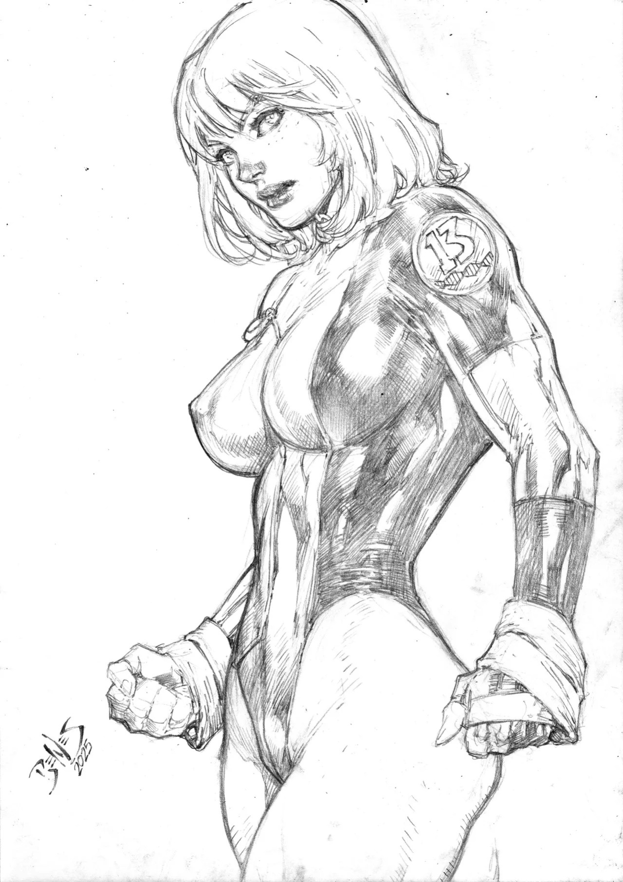 Ed Benes Original Art