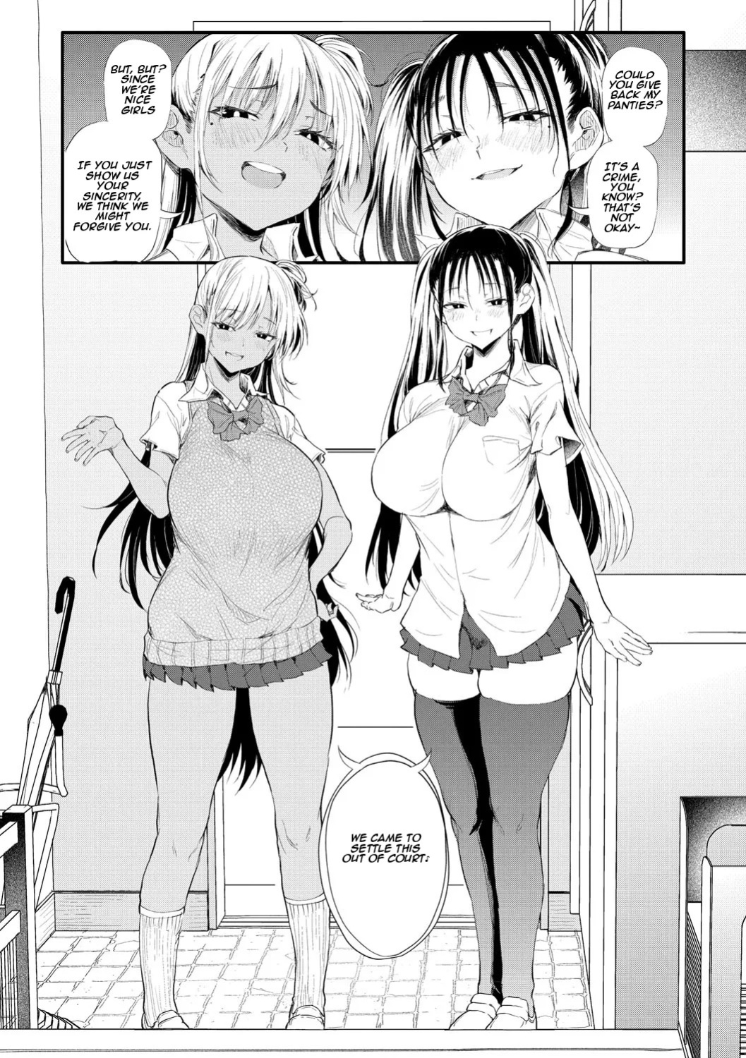 [Nusmusbim] Love wa Gal kara Hajimaru Unmei | Love is a Destiny That Begins with a Gal ch.1-2 [English] [Aishi21] [Digital]