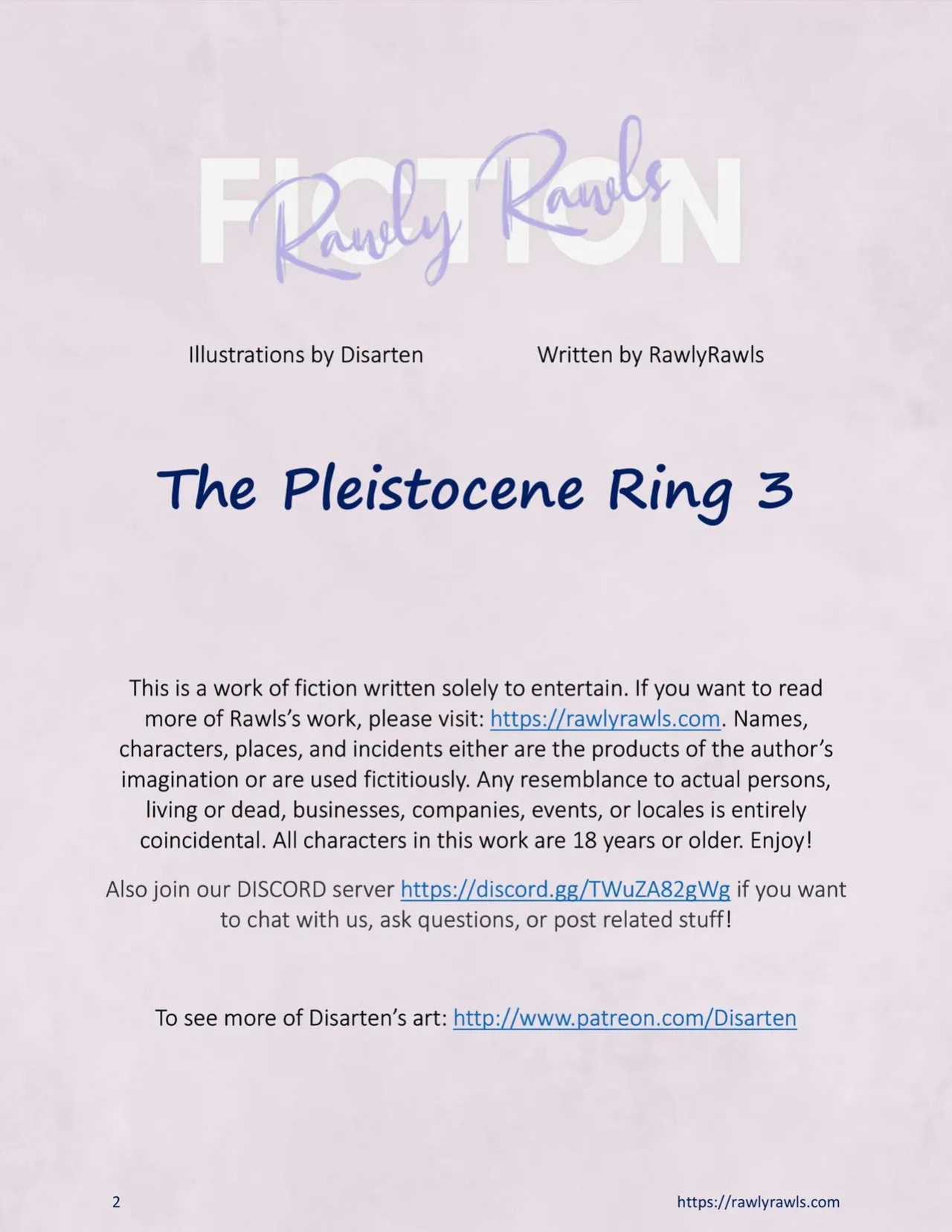[Disarten and RawlyRawls] The Pleistocene Ring Ch 01 - Ch 18