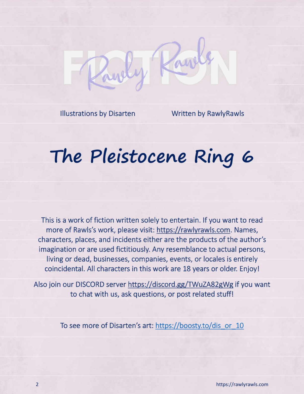 [Disarten and RawlyRawls] The Pleistocene Ring Ch 01 - Ch 18