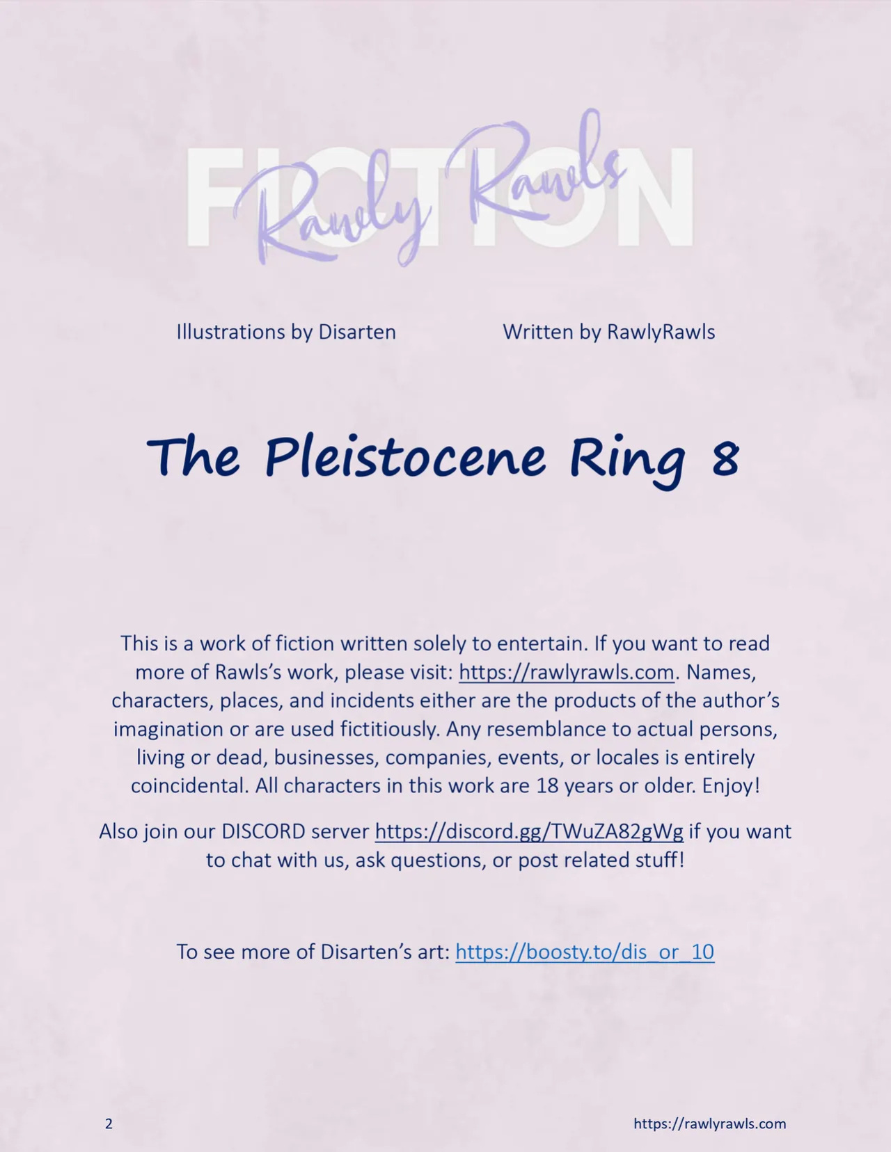 [Disarten and RawlyRawls] The Pleistocene Ring Ch 01 - Ch 18