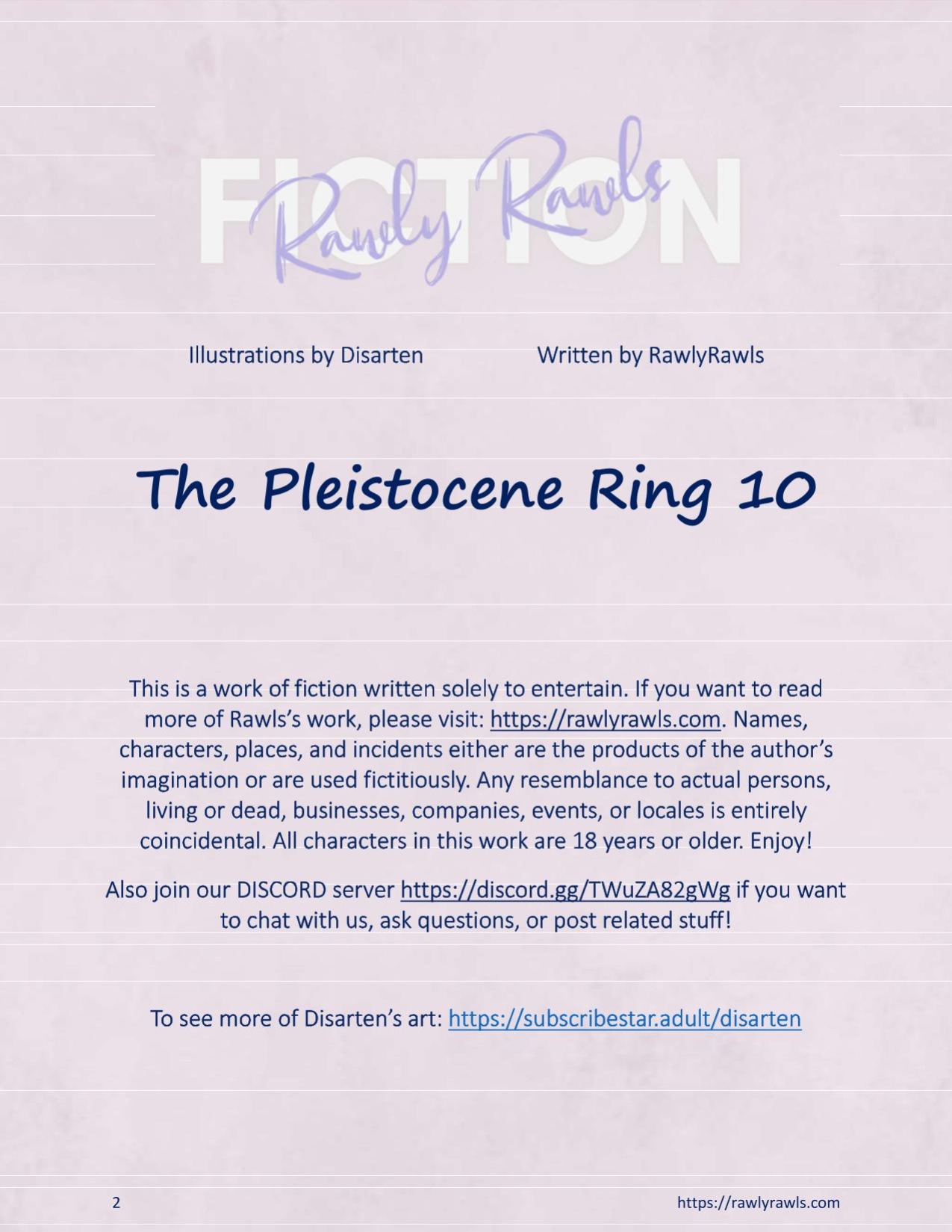 [Disarten and RawlyRawls] The Pleistocene Ring Ch 01 - Ch 18