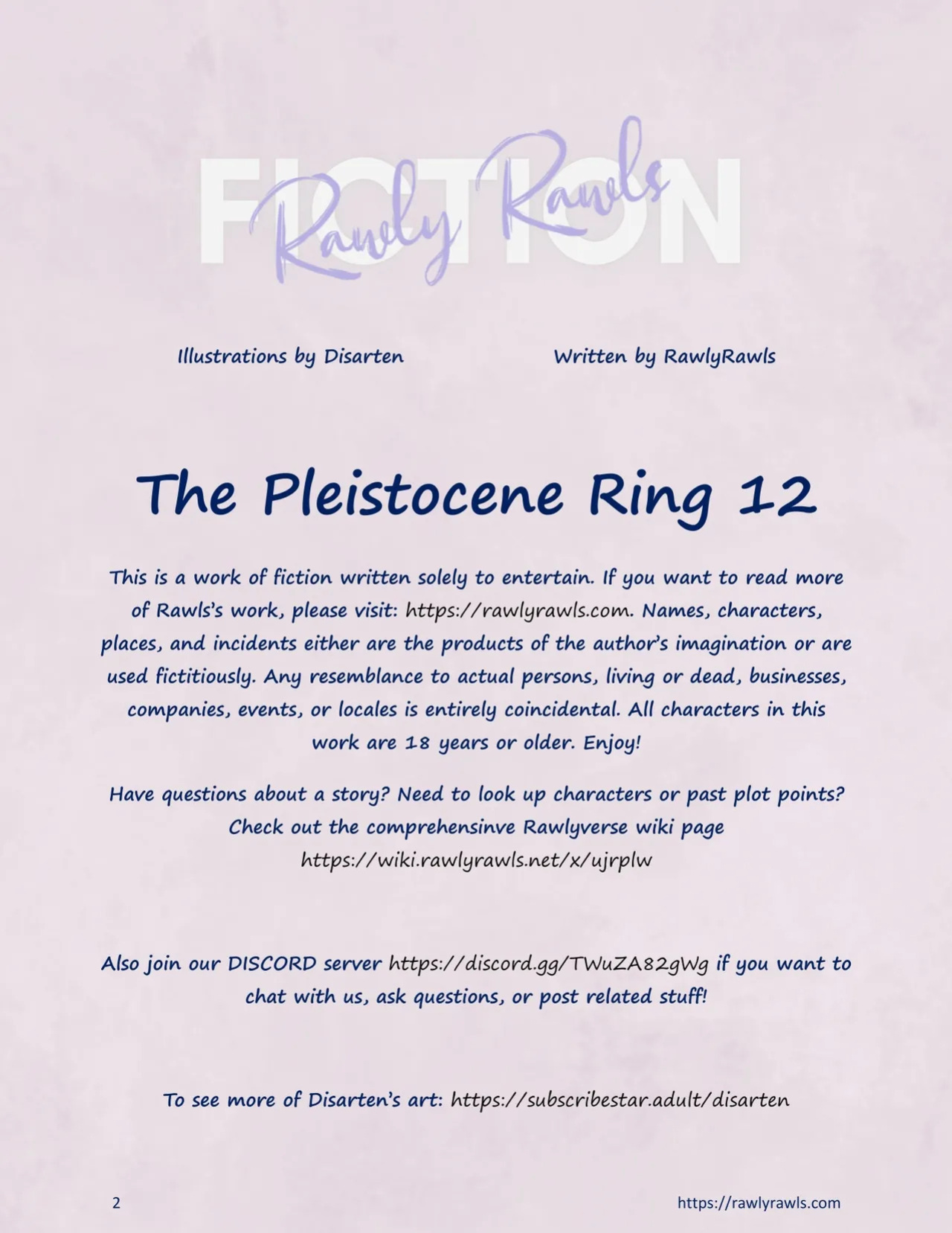[Disarten and RawlyRawls] The Pleistocene Ring Ch 01 - Ch 18
