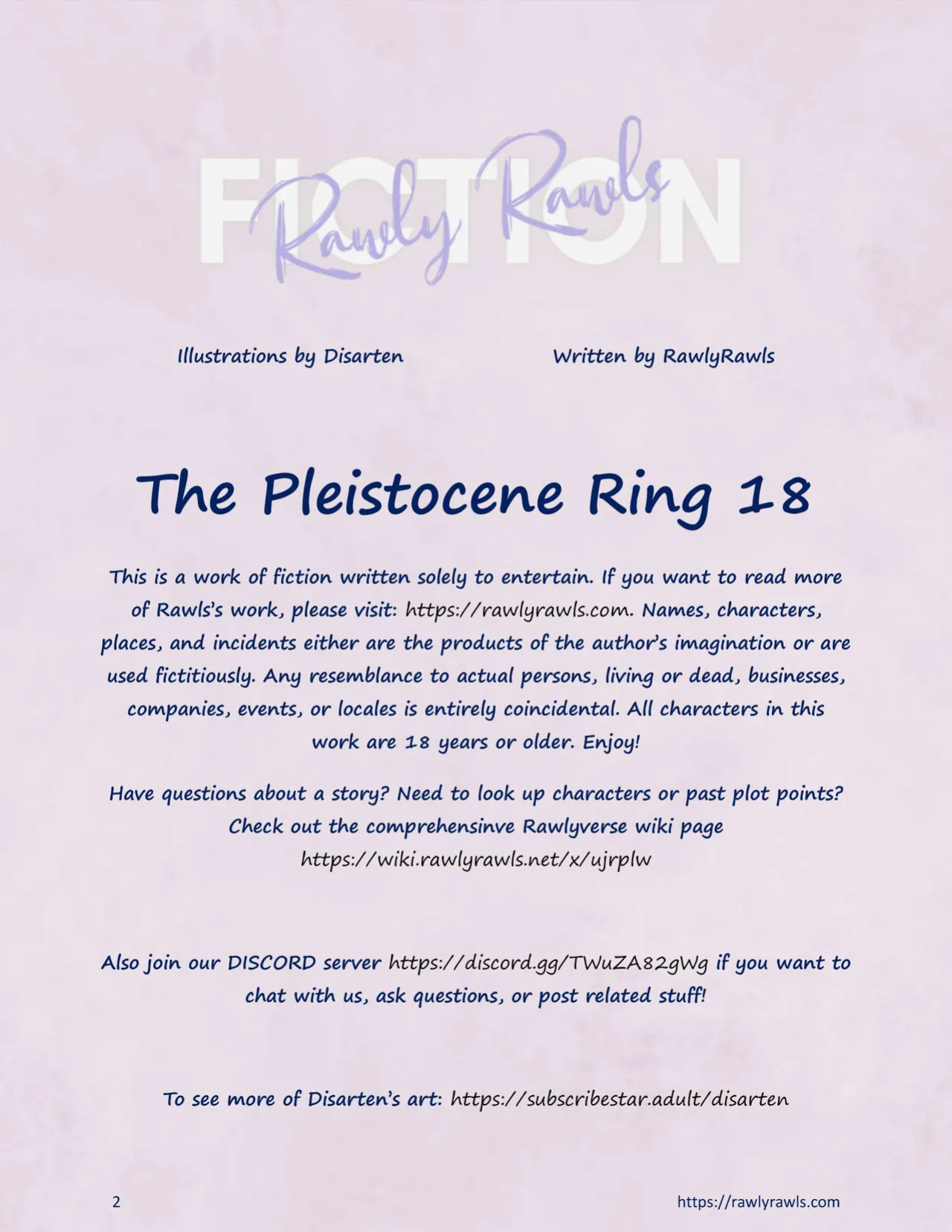[Disarten and RawlyRawls] The Pleistocene Ring Ch 01 - Ch 18