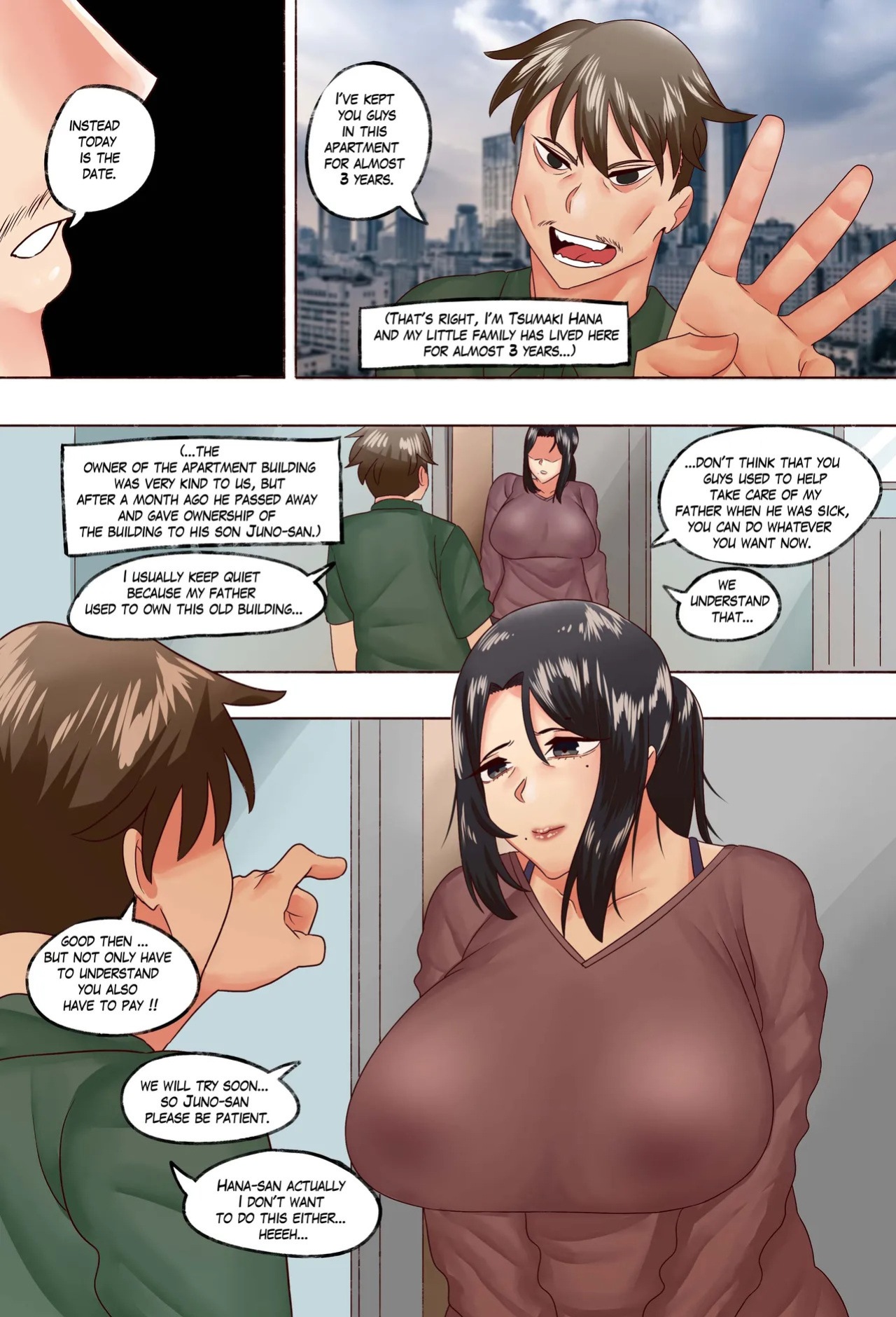[Neko Plus] Sinful Mother Tsumaki Hana [ENG]
