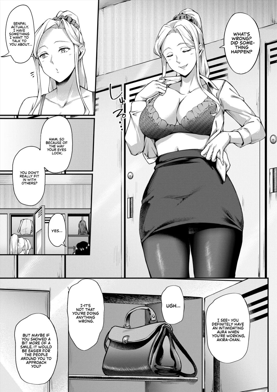 [Naha 78] What It Takes to Get Used to Boys ~An Office Lady's Trouble~ [English] [Sonarin迫]