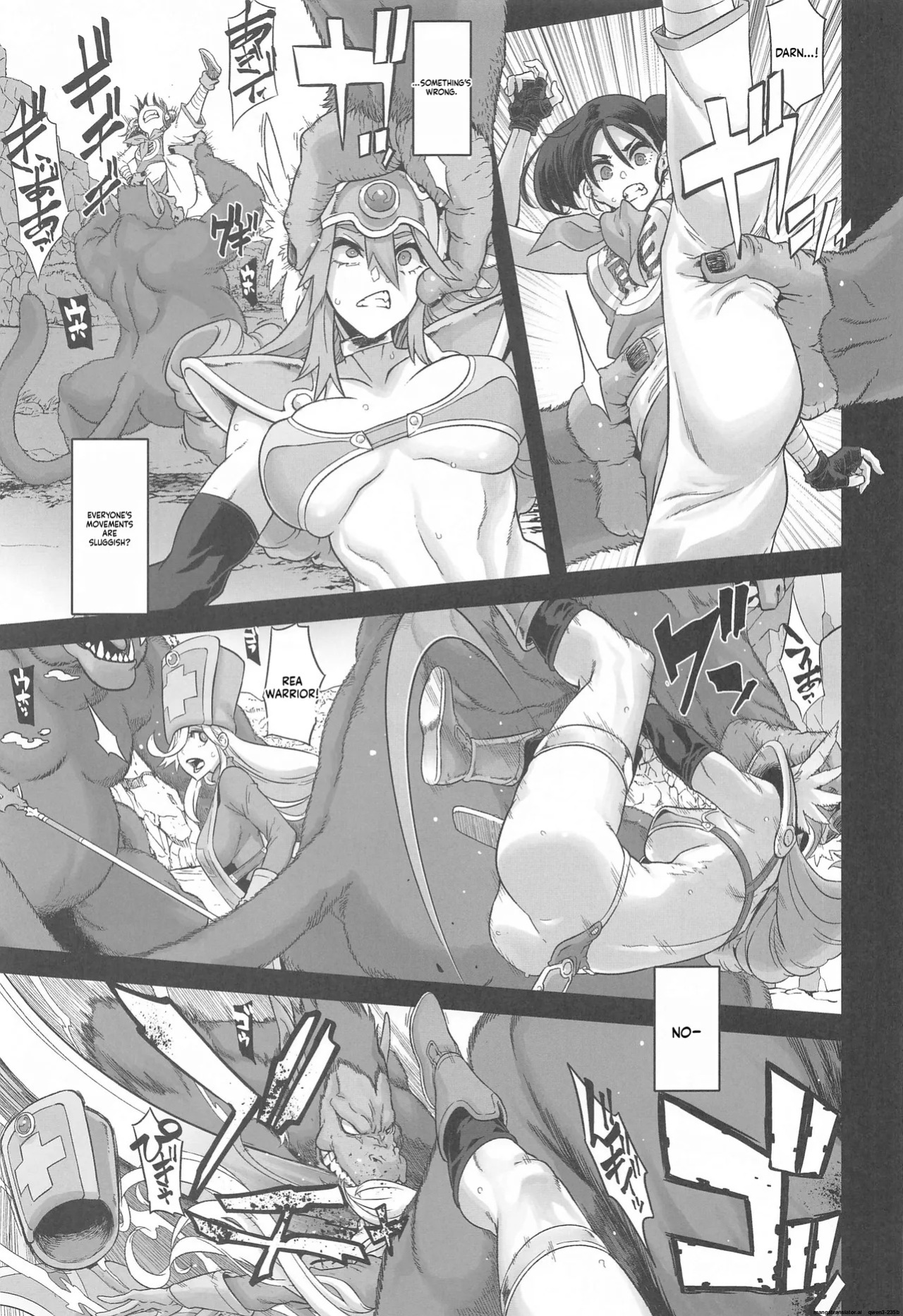 [DA HOOTCH (ShindoL)] Onna Yuusha no Tabi 6 Yoru no Machi no Onna Boukensha (Dragon Quest III) [English AI Translate]
