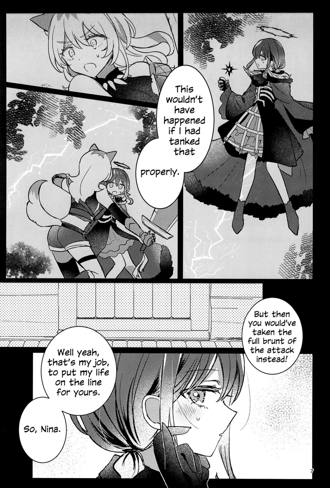 (Zenbu Buchikome. 7) [Hamu-chan Daisuki (Momi)] Joutai Ijou Lv. 27 | Status Ailment Lv. 27 (Girls Band Cry) [English]
