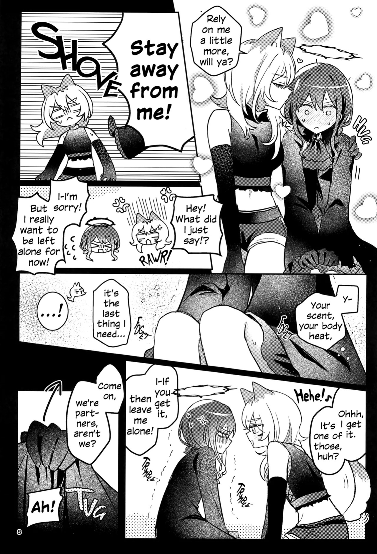 (Zenbu Buchikome. 7) [Hamu-chan Daisuki (Momi)] Joutai Ijou Lv. 27 | Status Ailment Lv. 27 (Girls Band Cry) [English]