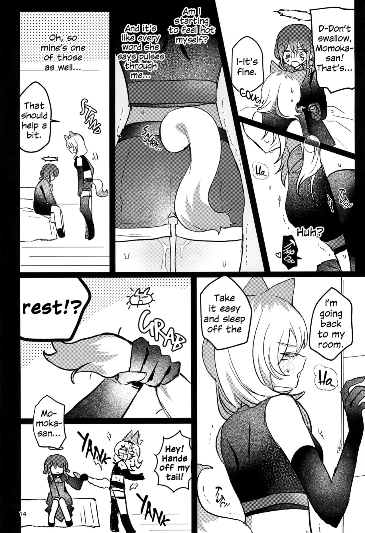 (Zenbu Buchikome. 7) [Hamu-chan Daisuki (Momi)] Joutai Ijou Lv. 27 | Status Ailment Lv. 27 (Girls Band Cry) [English]