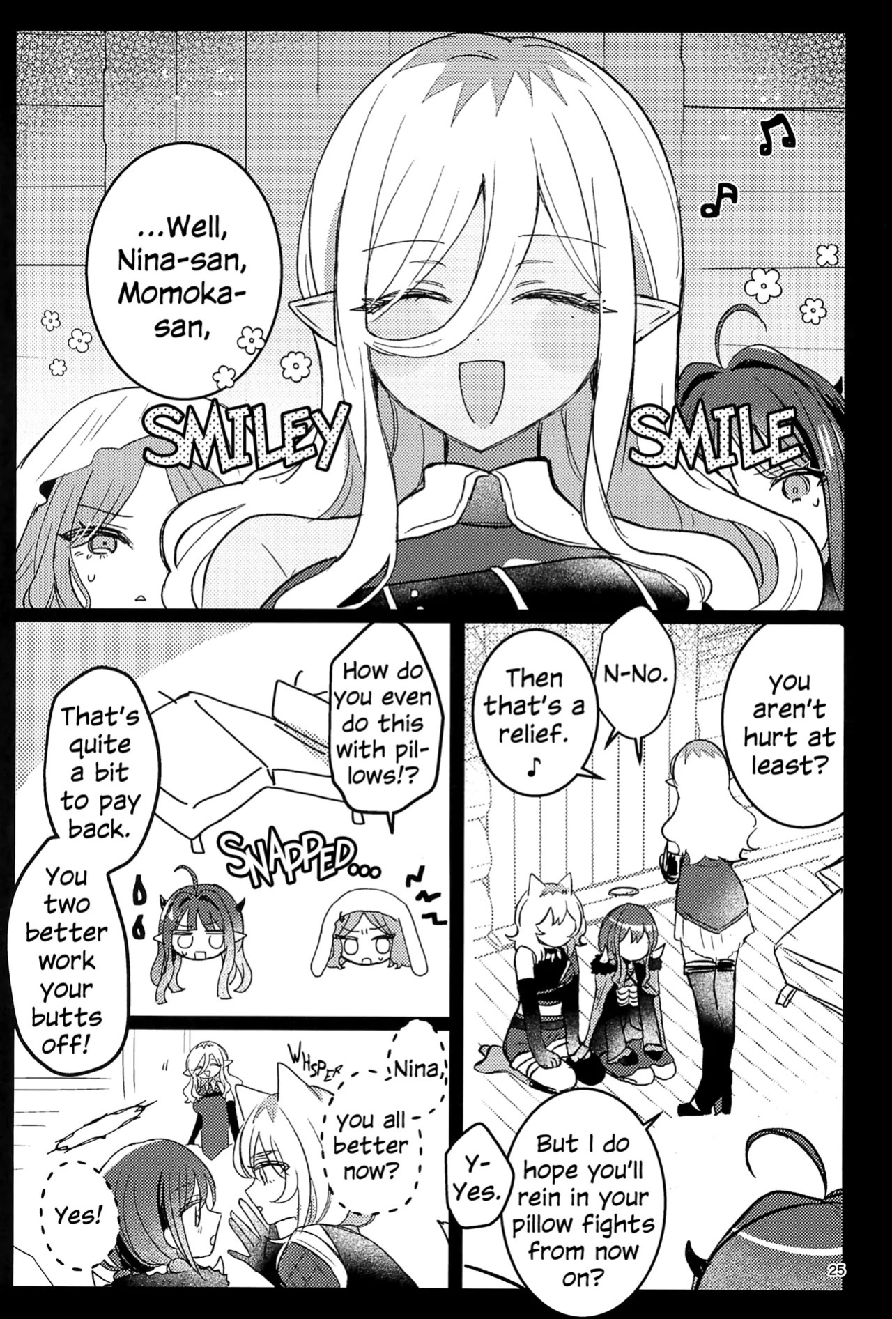 (Zenbu Buchikome. 7) [Hamu-chan Daisuki (Momi)] Joutai Ijou Lv. 27 | Status Ailment Lv. 27 (Girls Band Cry) [English]