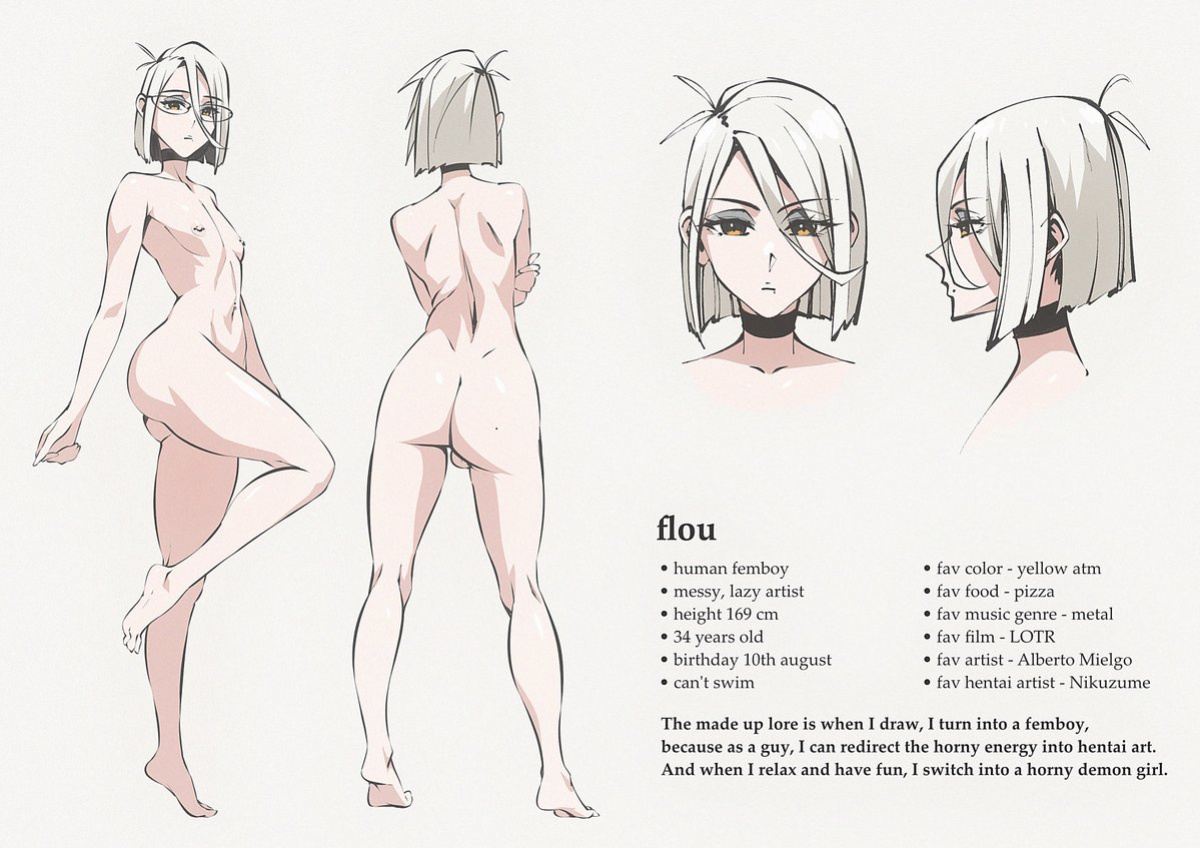 [Flou-art] Flou-sona (OC)