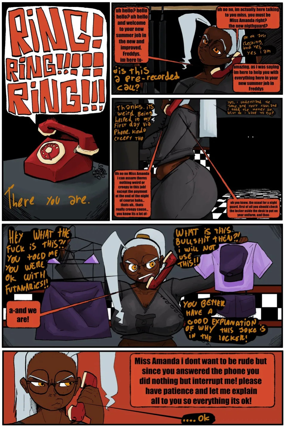 [Libi-dos] Please do not f**k the animatronics