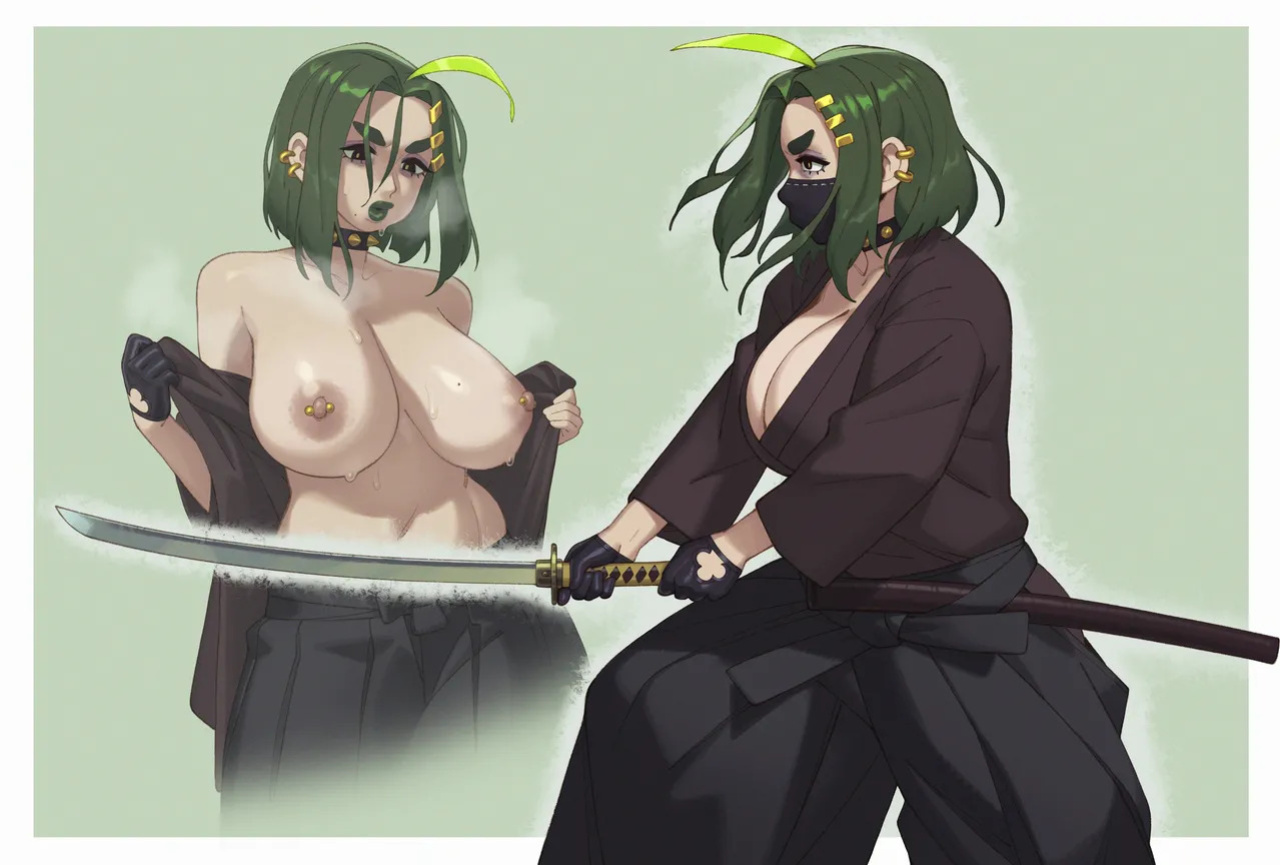 [various] Midori (ft. Saya & Hatsuno) (OCs by Riz)