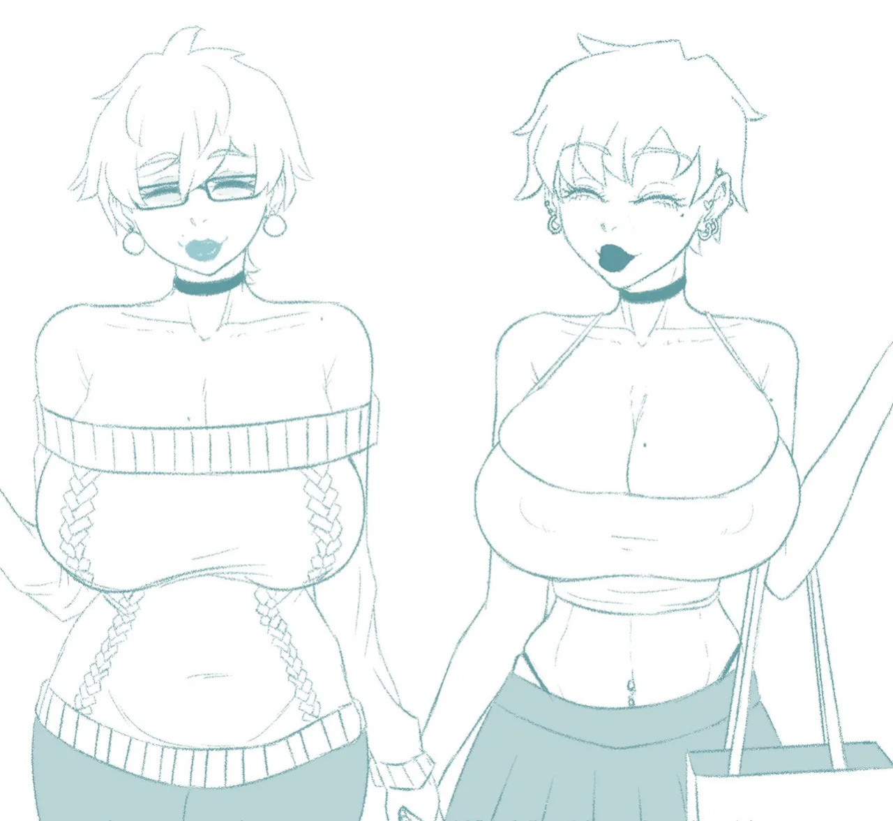 [various] Midori (ft. Saya & Hatsuno) (OCs by Riz)