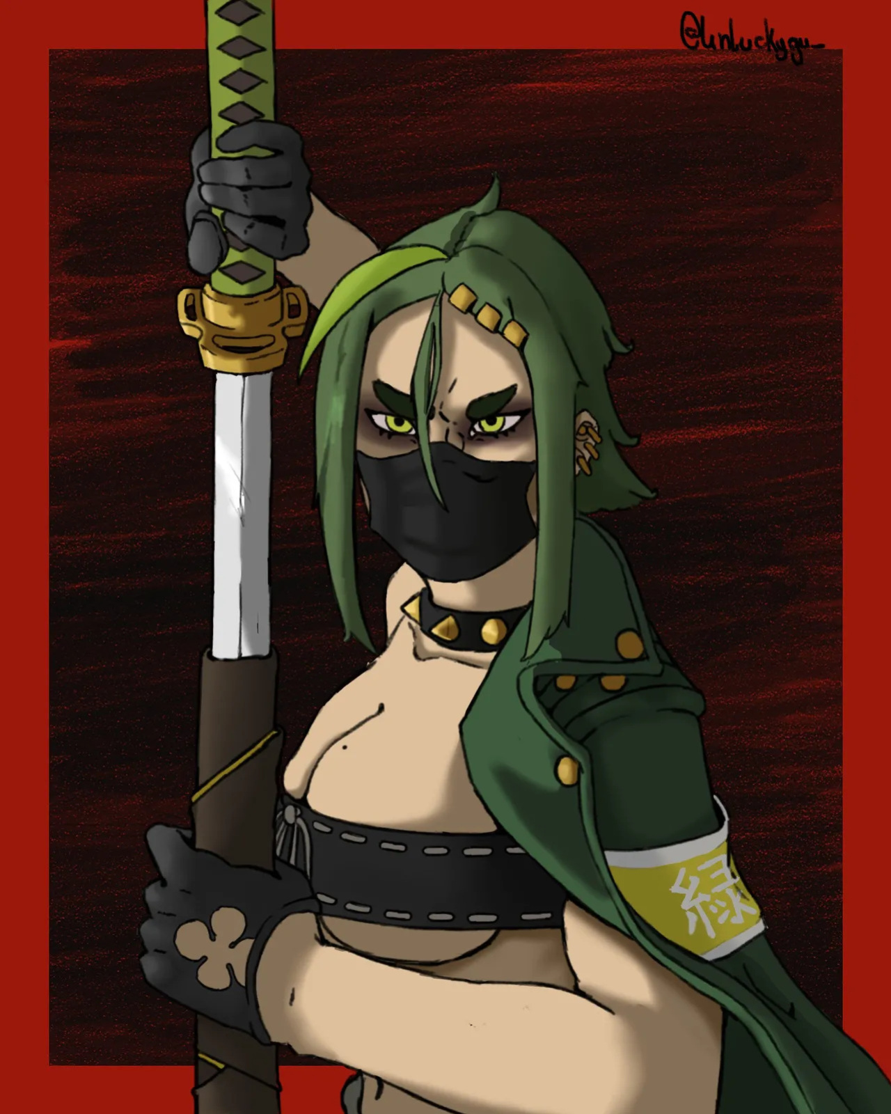 [various] Midori (ft. Saya & Hatsuno) (OCs by Riz)