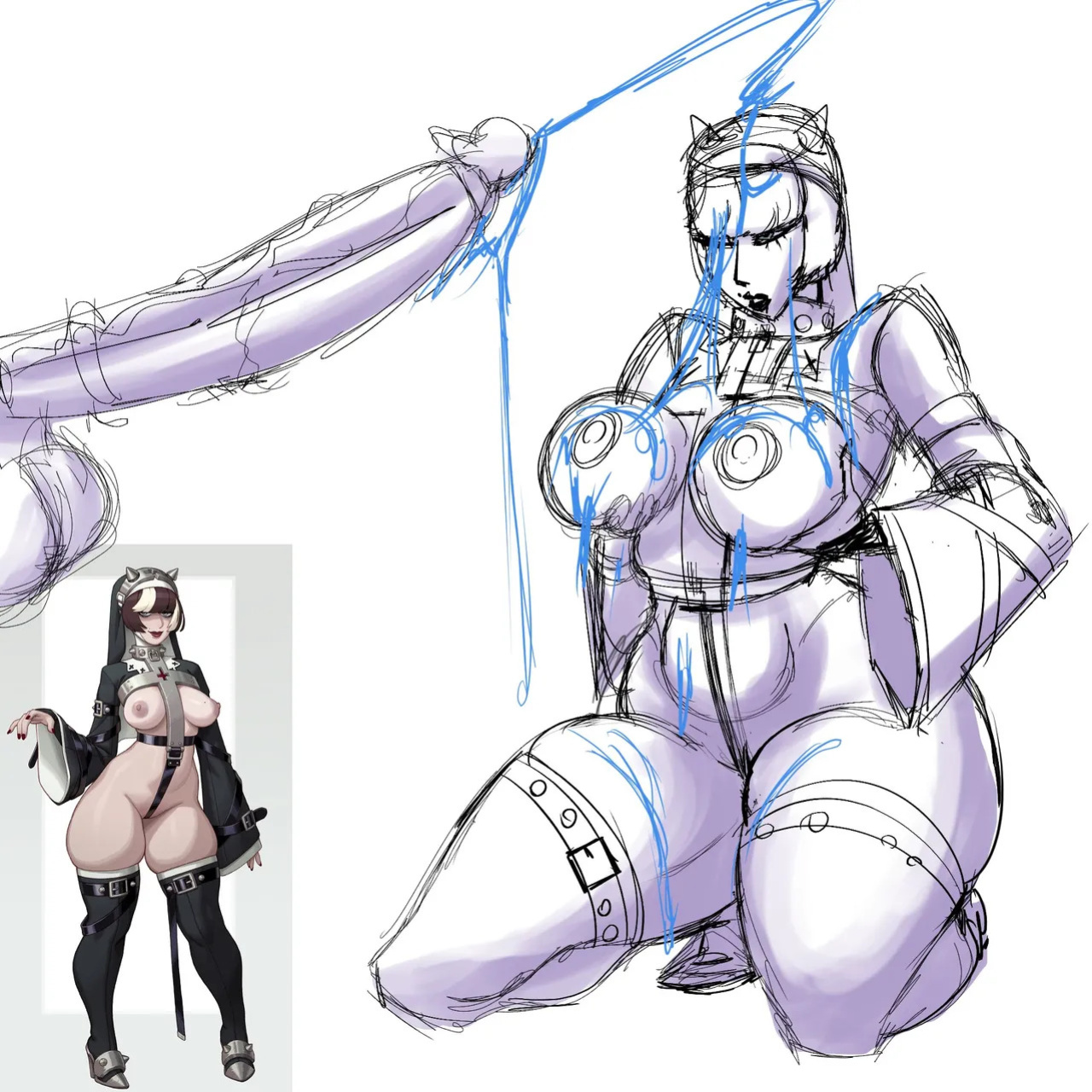 [various] Yokubo, Lahvane & Sister Bea (OCs by Riz)