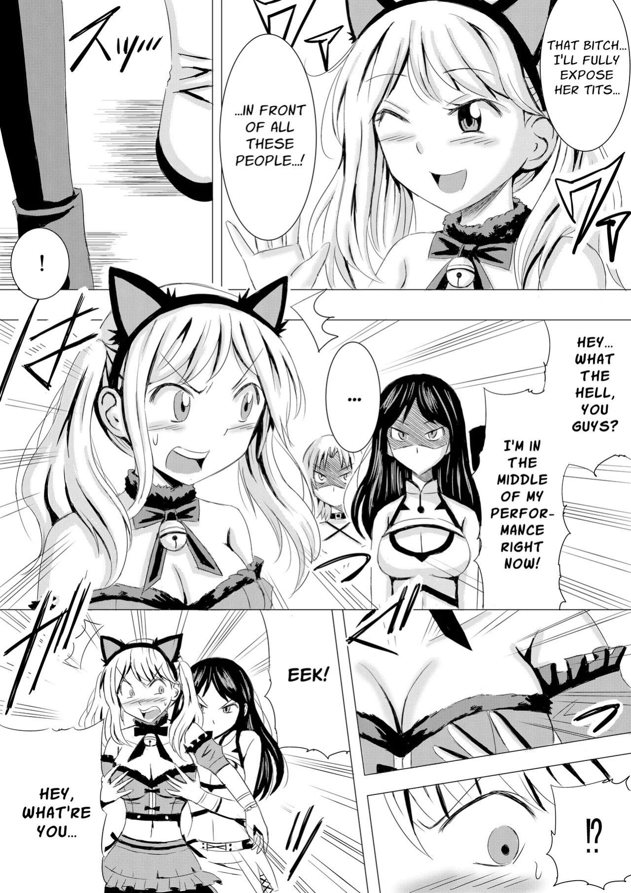 [P&I (Natori Gon)] Cosplay Event de Porori Saserareru Nante Kiitemasen! | No One Told Me I'd Have My Tits Exposed During the Cosplay Event! [English] [Cunny Garden]