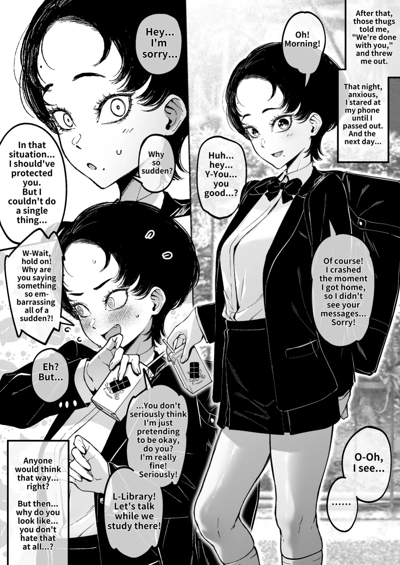 [FAN] Otoko Tomodachi Mitai na Onna Tomodachi ka Ecchi na Koto ni Kyoumi Motteru