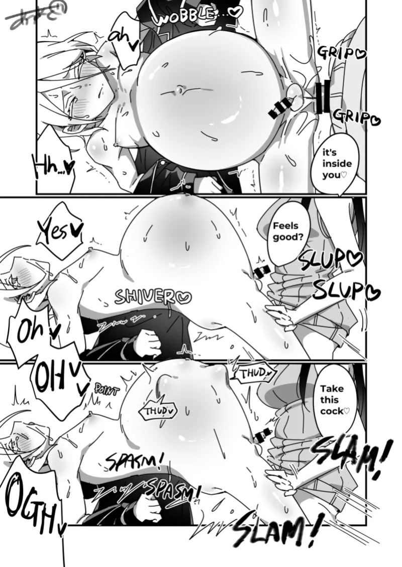 [Auagu Buta] Futanari x Ninpu Femboy [Japanese, English]