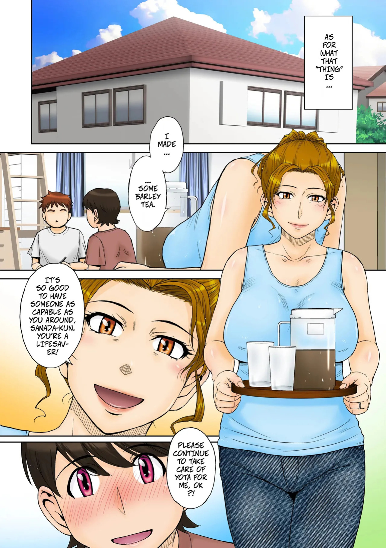 [MOON RULER (Tsukino Jyogi)] A Certian MILF Loving Man's Love Affair File 01 -- Toaru Jukujo Zuki Danshi no Love Hame Koukanroku File 01