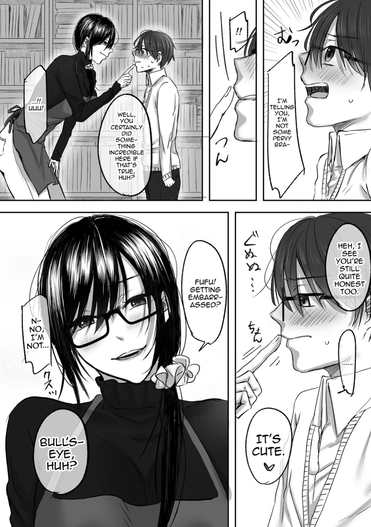 [Hirariha] Koshoten no Onee-san ni Maso nano o Minukarete Choukyou sareru Hanashi Kouhen (COMIC Kuriberon DUMA Vol. 78) [English] [mysterymeat3]