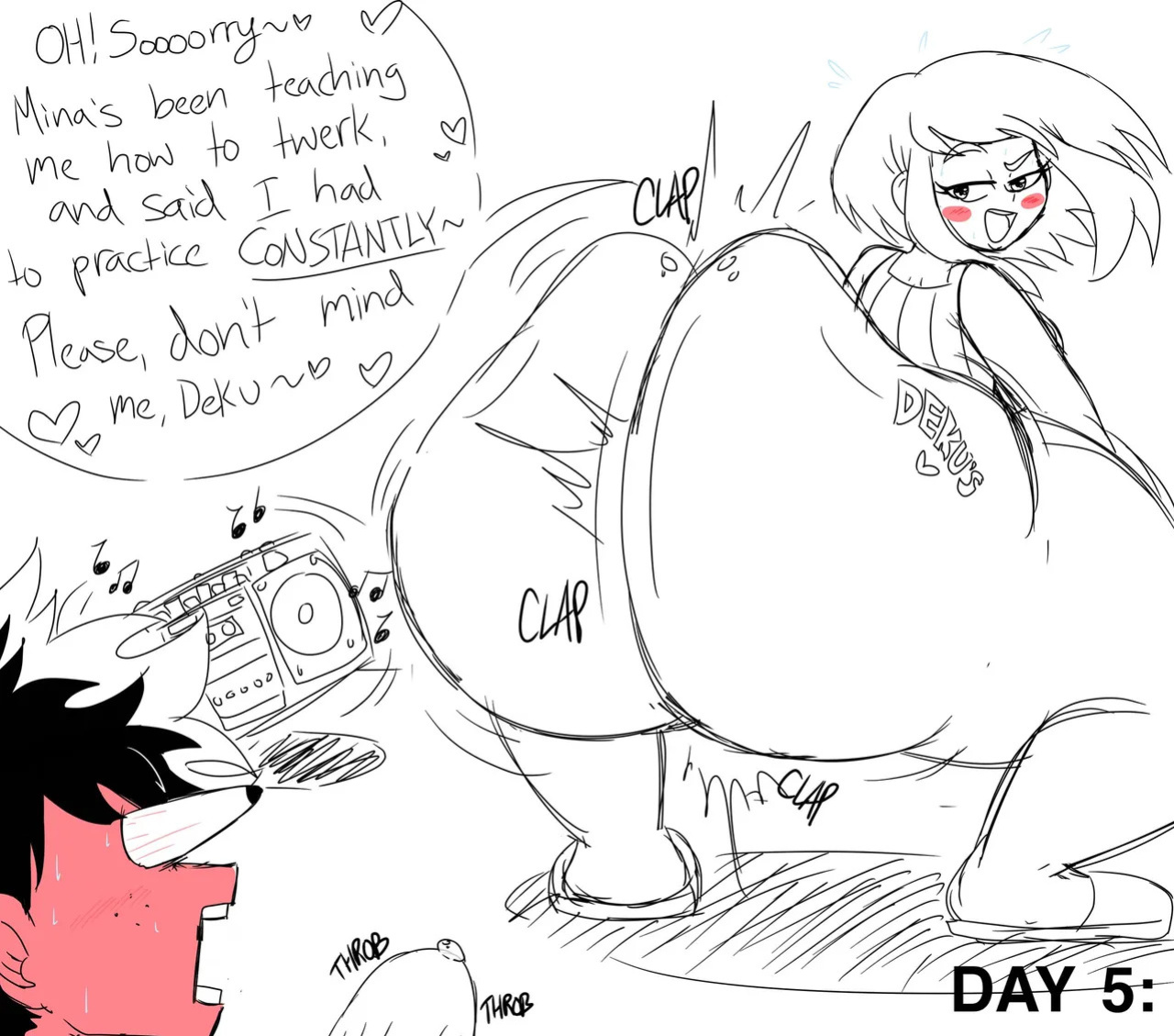 Deku's No Nut November (Mr.Lewds)