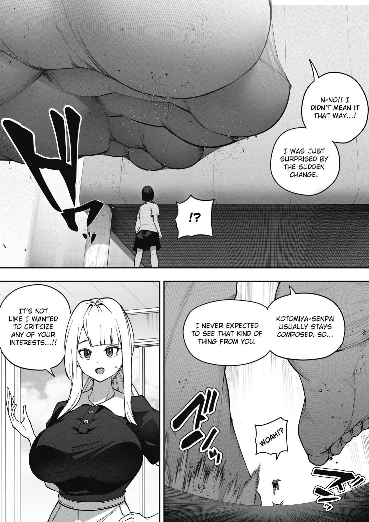 [Soryuu] Kyodai Musume no Ie ni Koyou Sareta Kekka 3 | Hired by a Giant Girl 3 [English]
