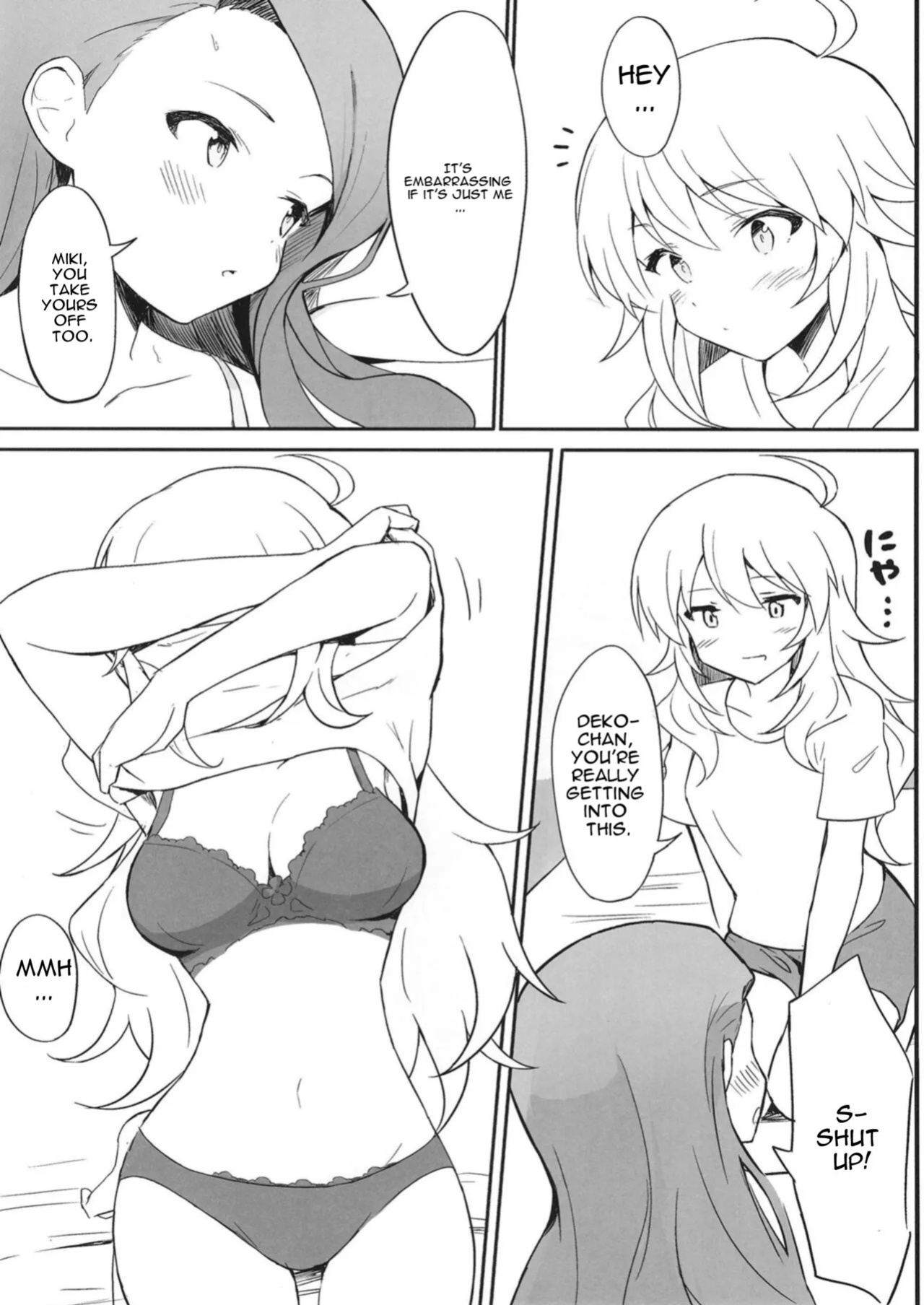 [Tsundere Ham Katsu Volcano (Shucream)] Let in on a secret (THE IDOLM@STER) [Digital] [MTL]