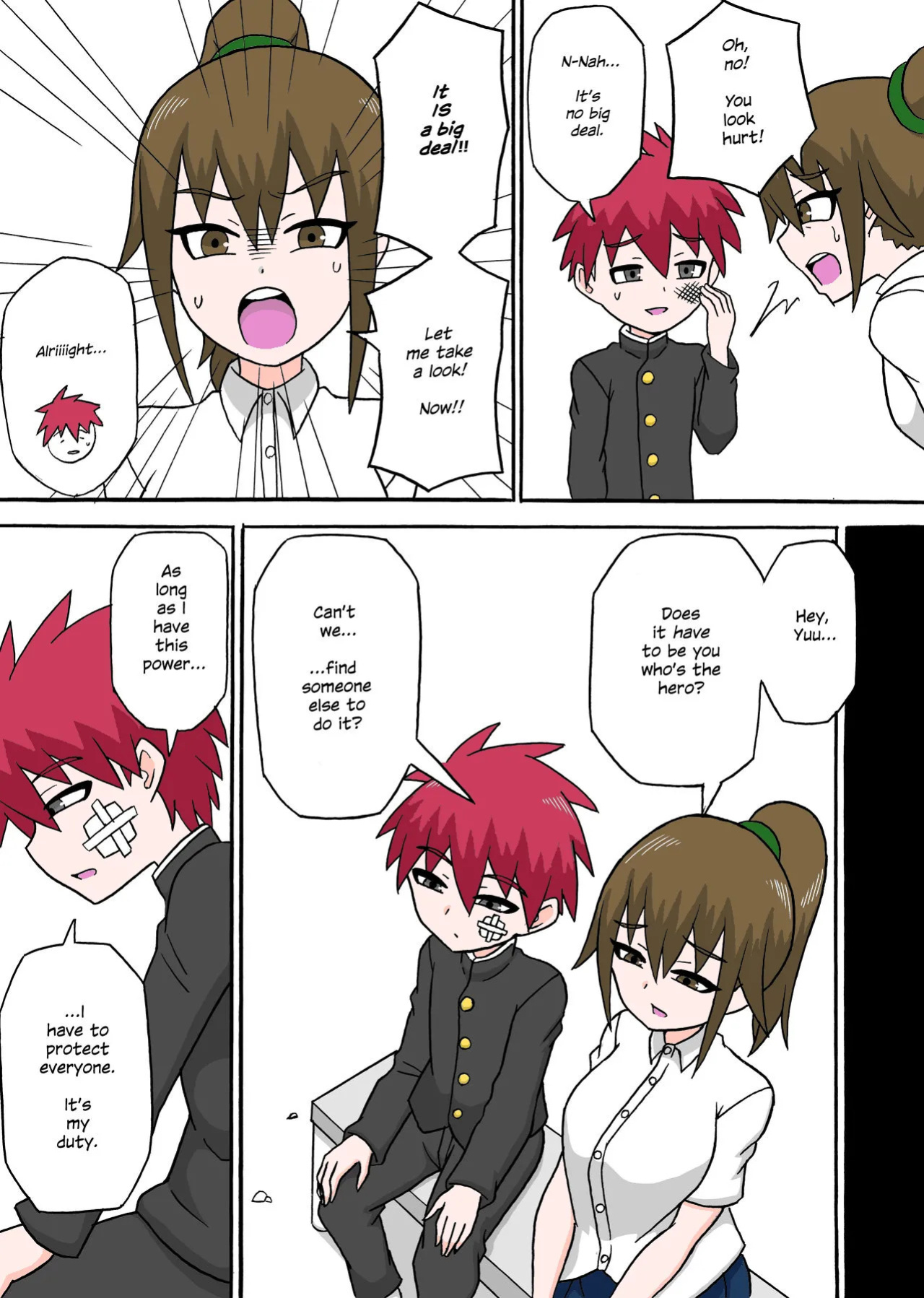 [Saga no Tame no Saga (Ratoo)] Dosukebe Kaijin ~ Gyaku Netorare-hen~ | Lewd Fiend ~ Reverse NTR Edition~ [English] [Colored]