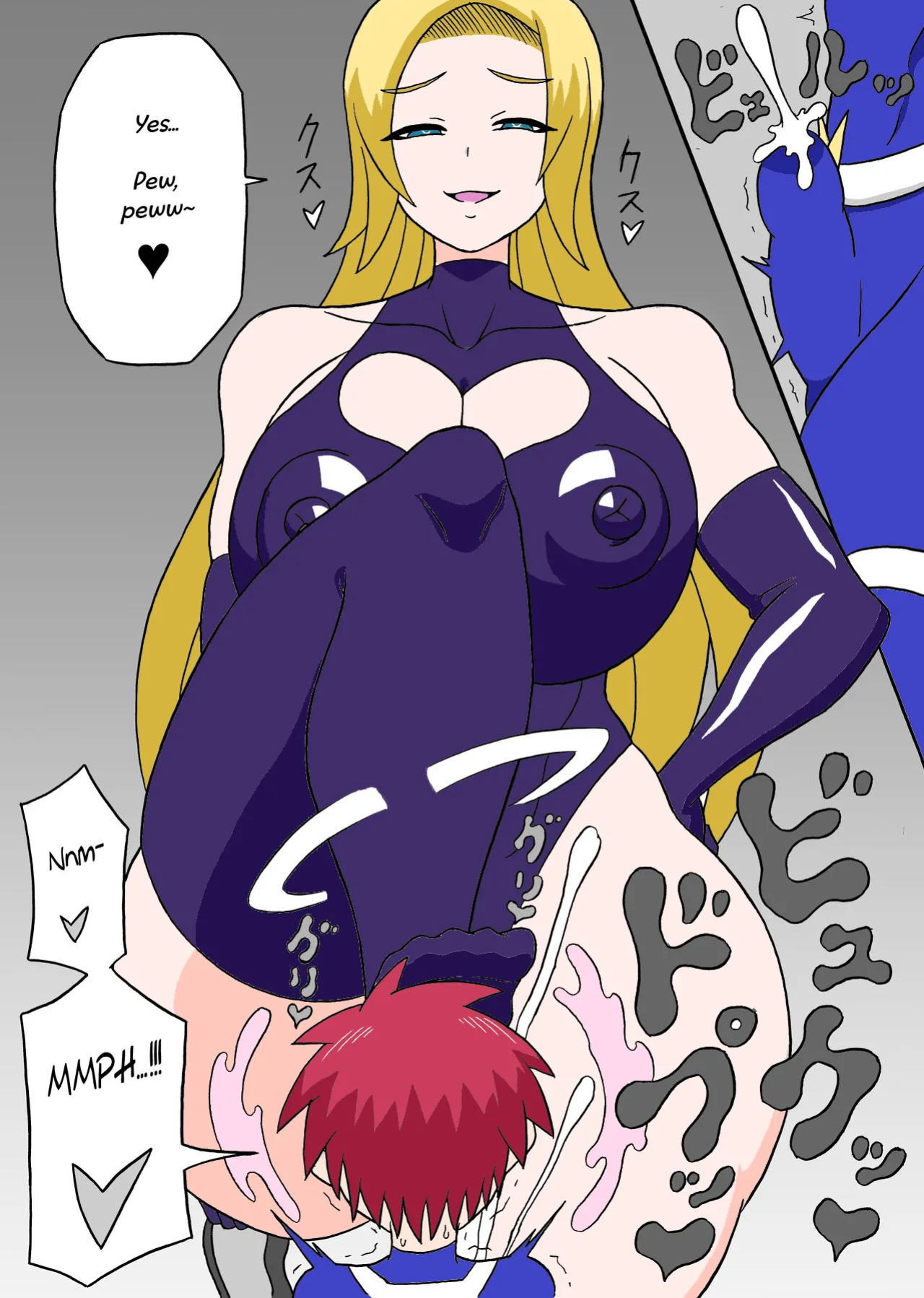 [Saga no Tame no Saga (Ratoo)] Dosukebe Kaijin ~ Gyaku Netorare-hen~ | Lewd Fiend ~ Reverse NTR Edition~ [English] [Colored]