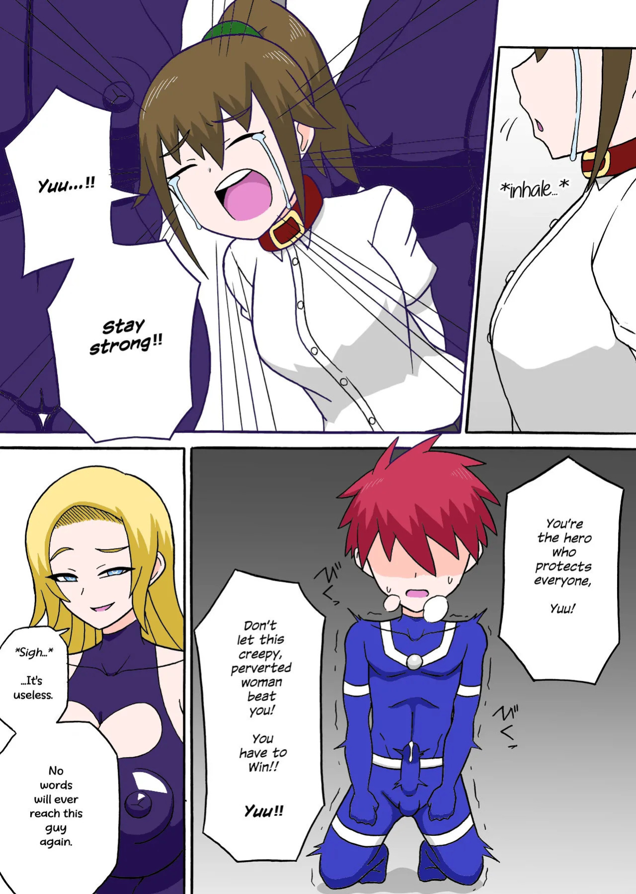 [Saga no Tame no Saga (Ratoo)] Dosukebe Kaijin ~ Gyaku Netorare-hen~ | Lewd Fiend ~ Reverse NTR Edition~ [English] [Colored]
