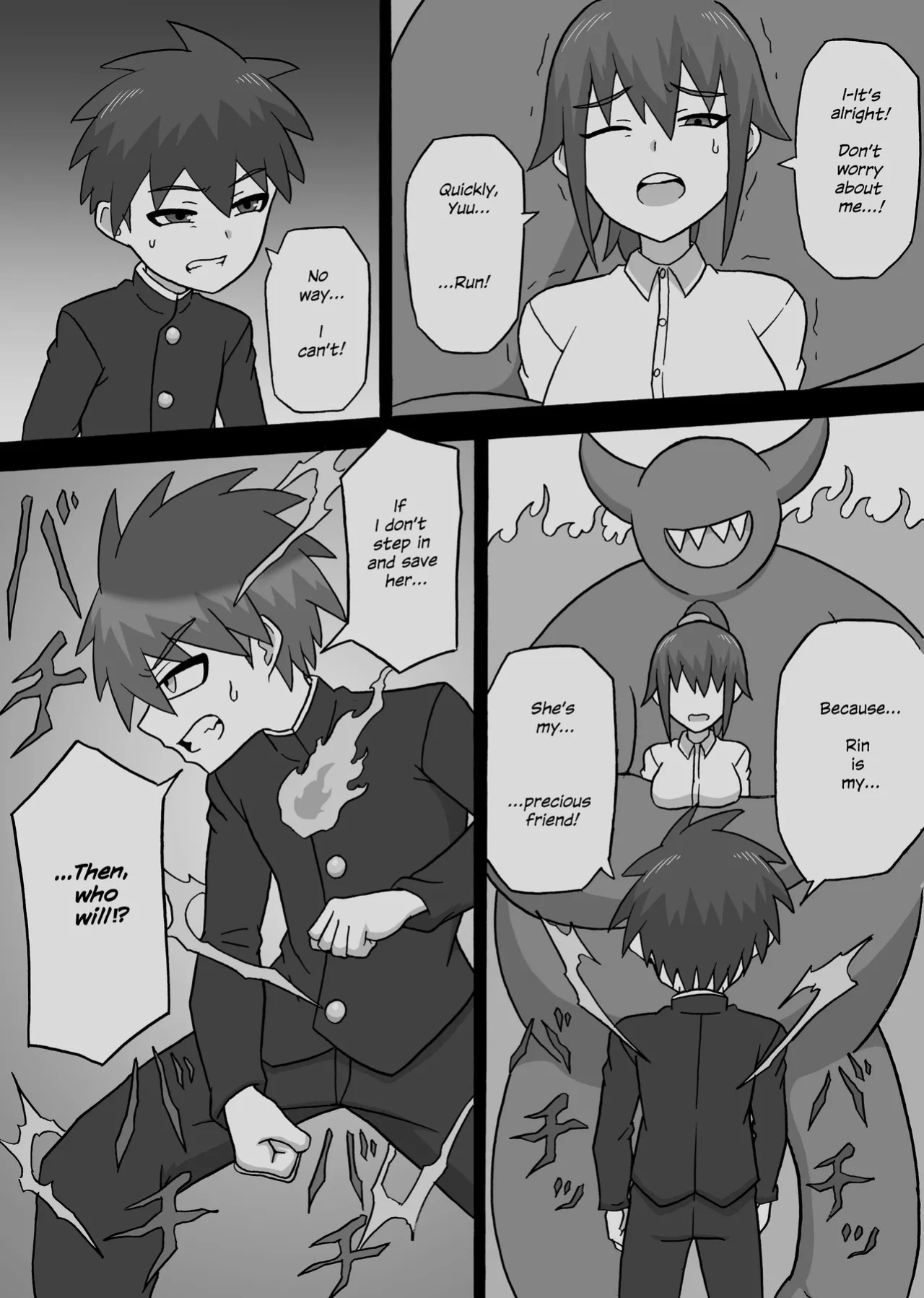 [Saga no Tame no Saga (Ratoo)] Dosukebe Kaijin ~ Gyaku Netorare-hen~ | Lewd Fiend ~ Reverse NTR Edition~ [English] [Colored]