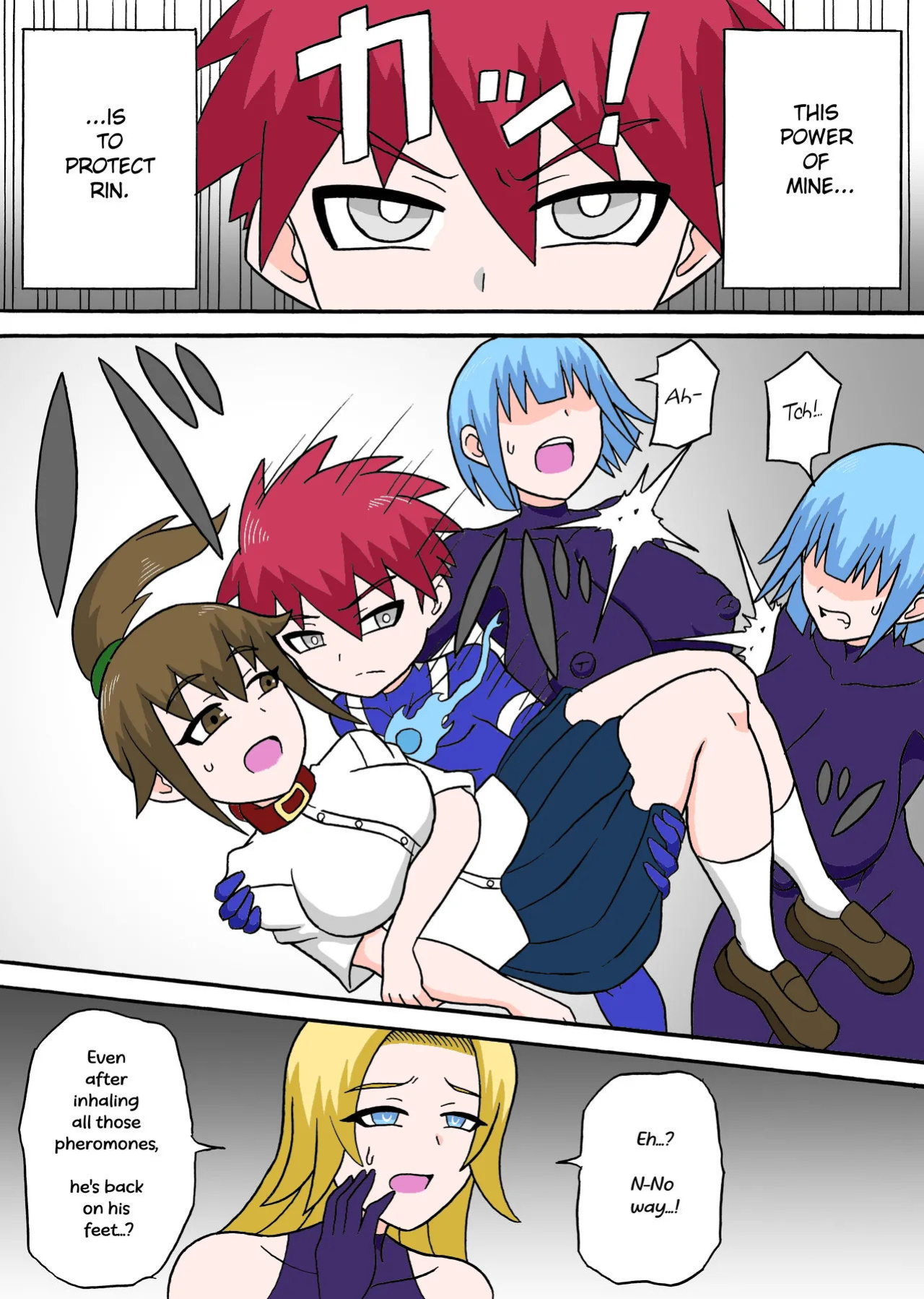 [Saga no Tame no Saga (Ratoo)] Dosukebe Kaijin ~ Gyaku Netorare-hen~ | Lewd Fiend ~ Reverse NTR Edition~ [English] [Colored]