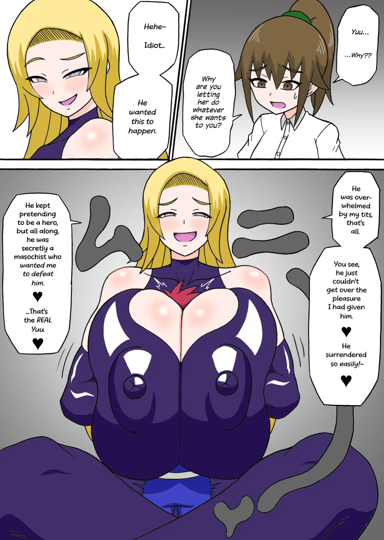 [Saga no Tame no Saga (Ratoo)] Dosukebe Kaijin ~ Gyaku Netorare-hen~ | Lewd Fiend ~ Reverse NTR Edition~ [English] [Colored]
