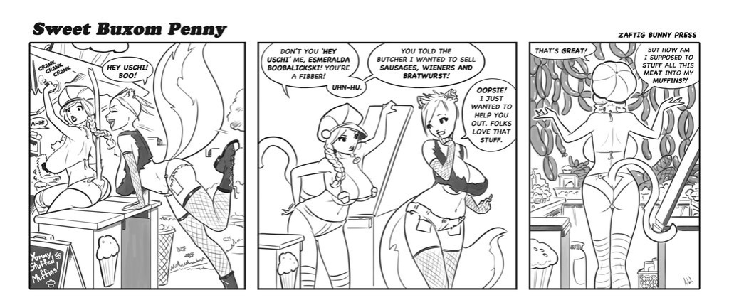 [Udderscomix] Sweet Buxom Penny (ongoing)