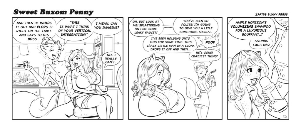 [Udderscomix] Sweet Buxom Penny (ongoing)