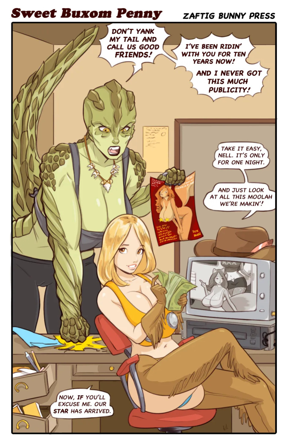 [Udderscomix] Sweet Buxom Penny (ongoing)