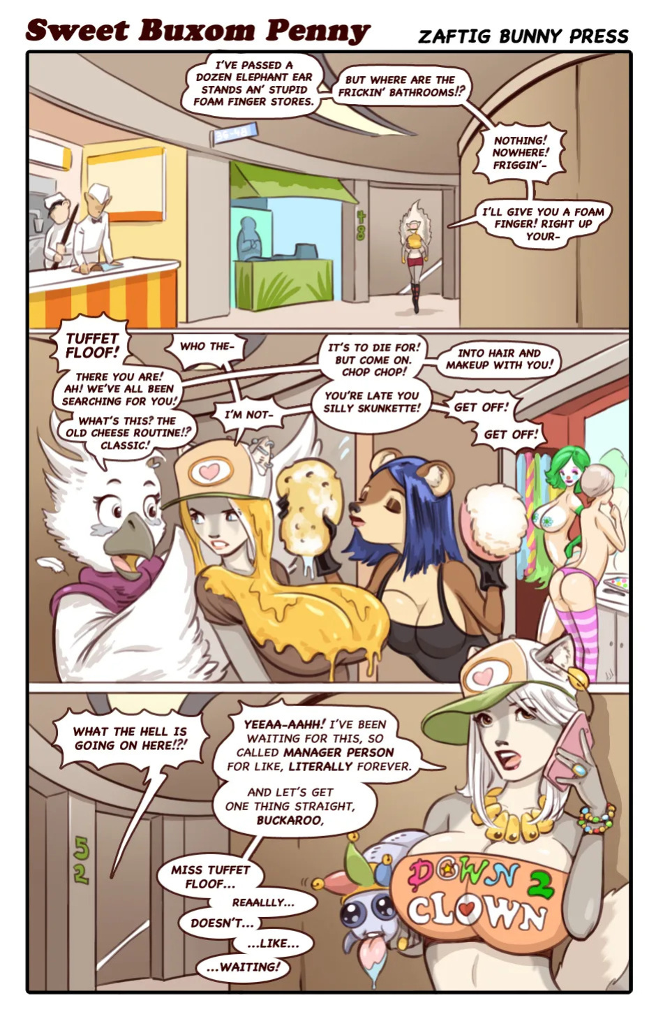 [Udderscomix] Sweet Buxom Penny (ongoing)
